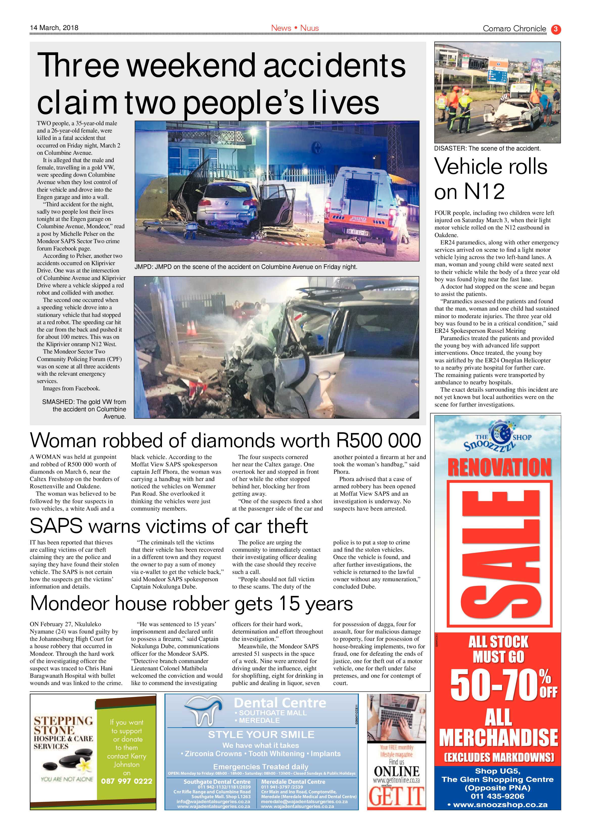 Comaro Chronicle 14 March 2018 page 3