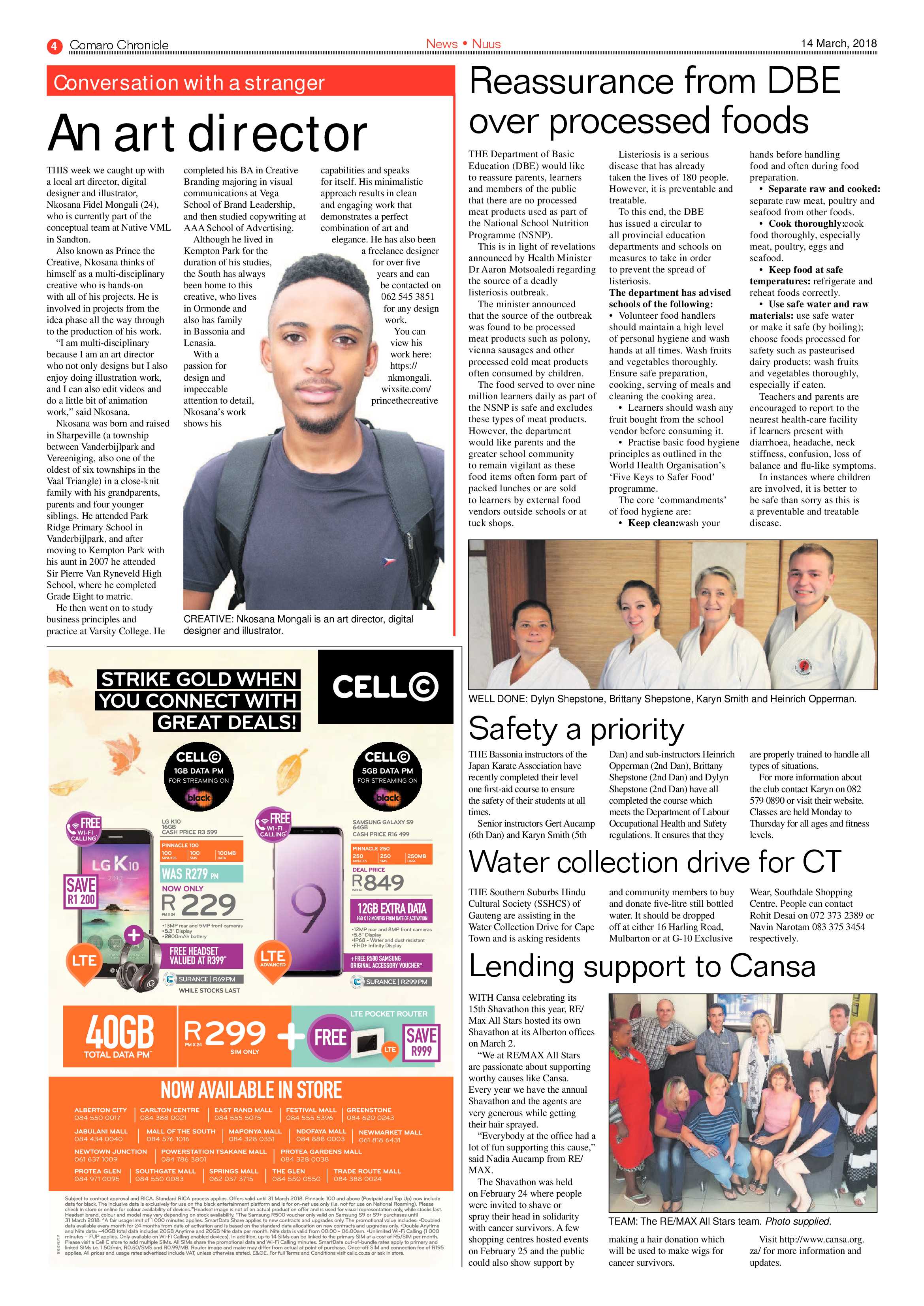 Comaro Chronicle 14 March 2018 page 4
