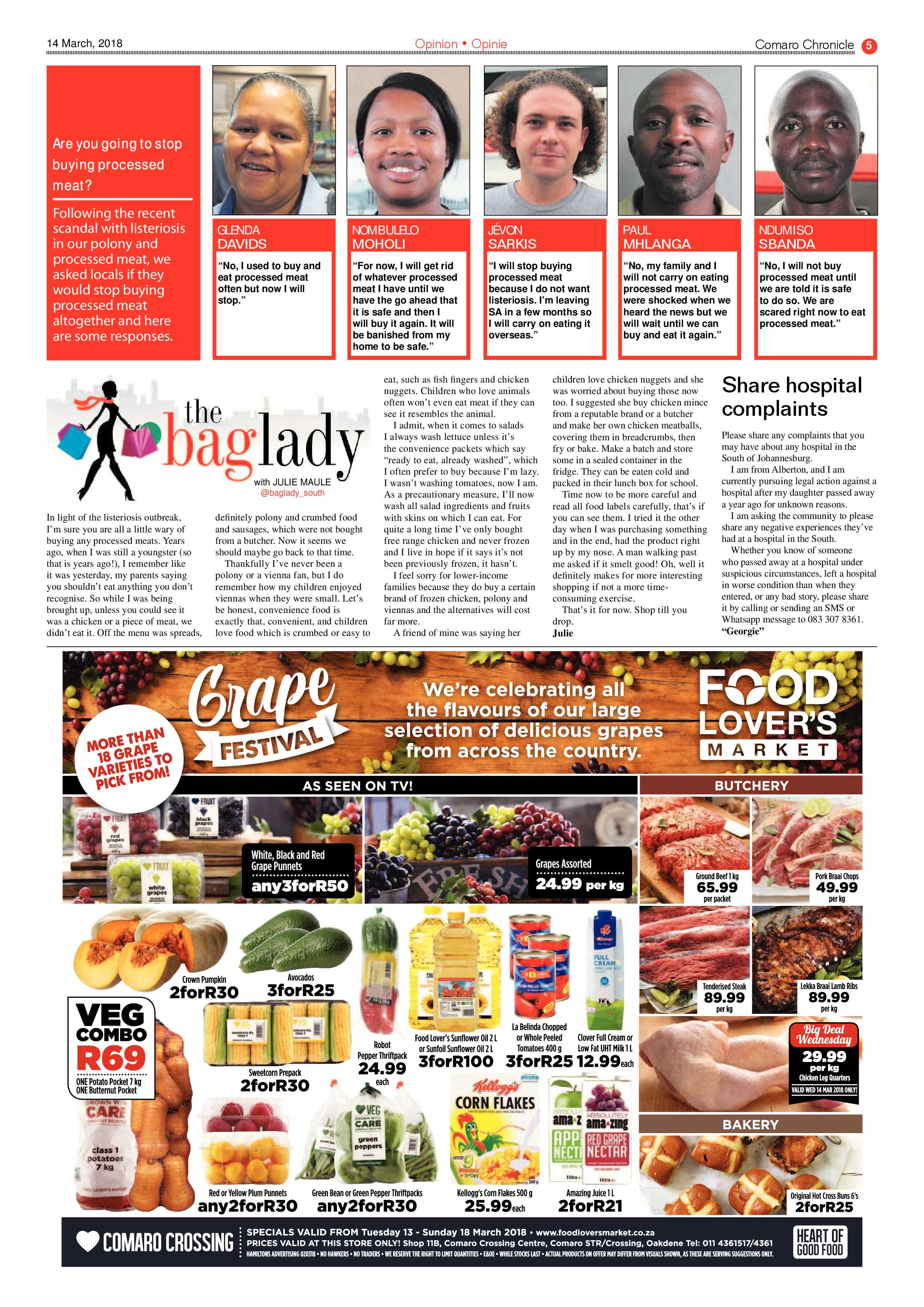 Comaro Chronicle 14 March 2018 page 5
