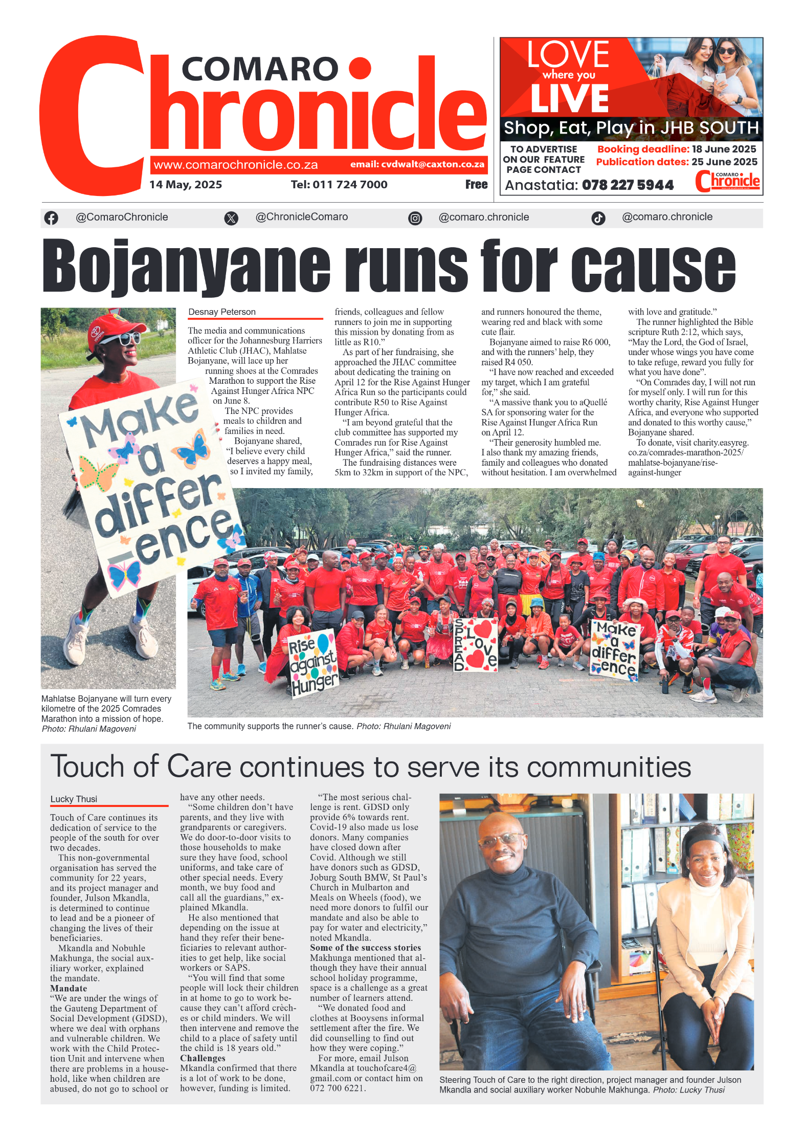 Comaro Chronicle 14 May 2025 page 3