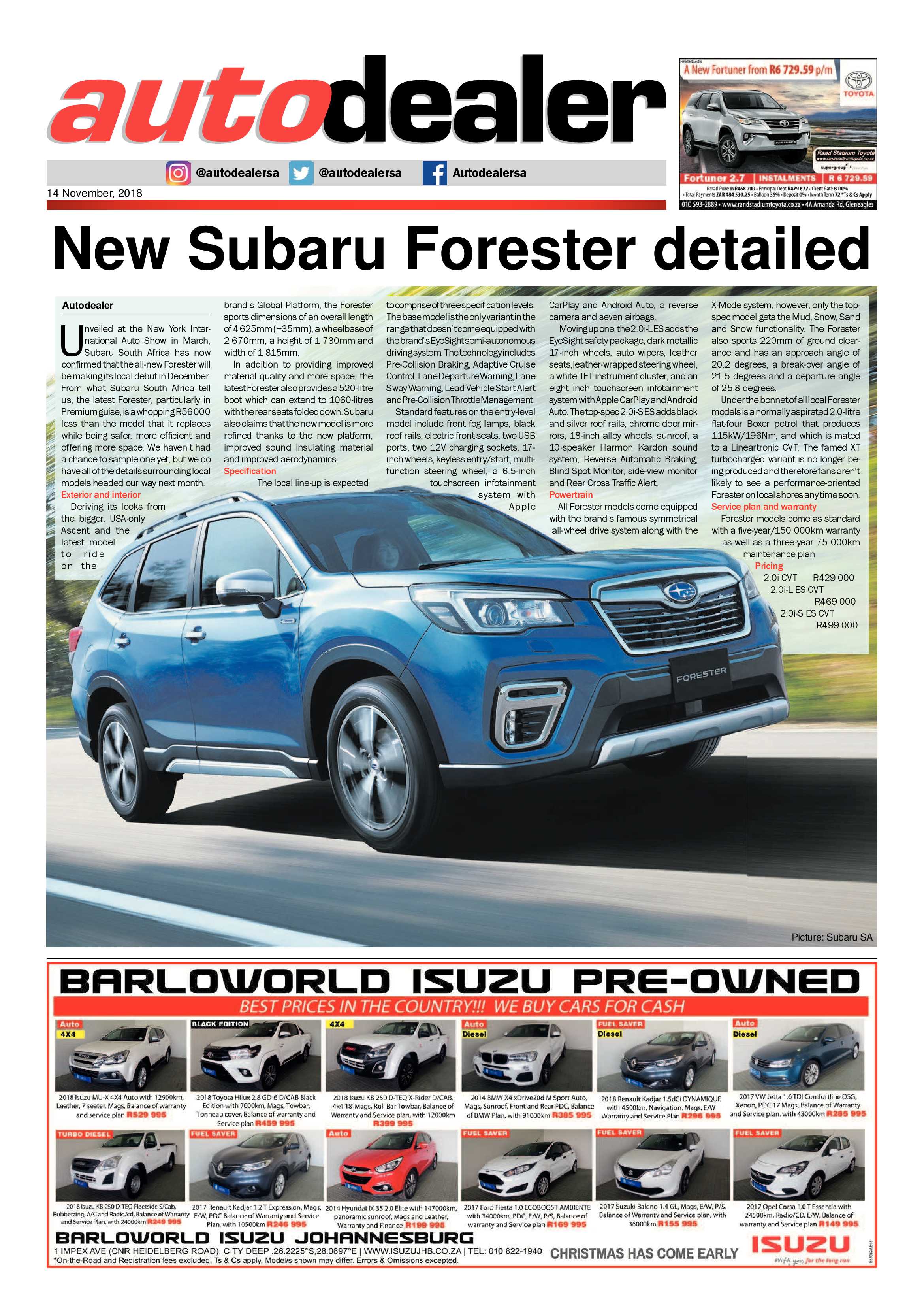Comaro Chronicle 14 November 2018 page 13