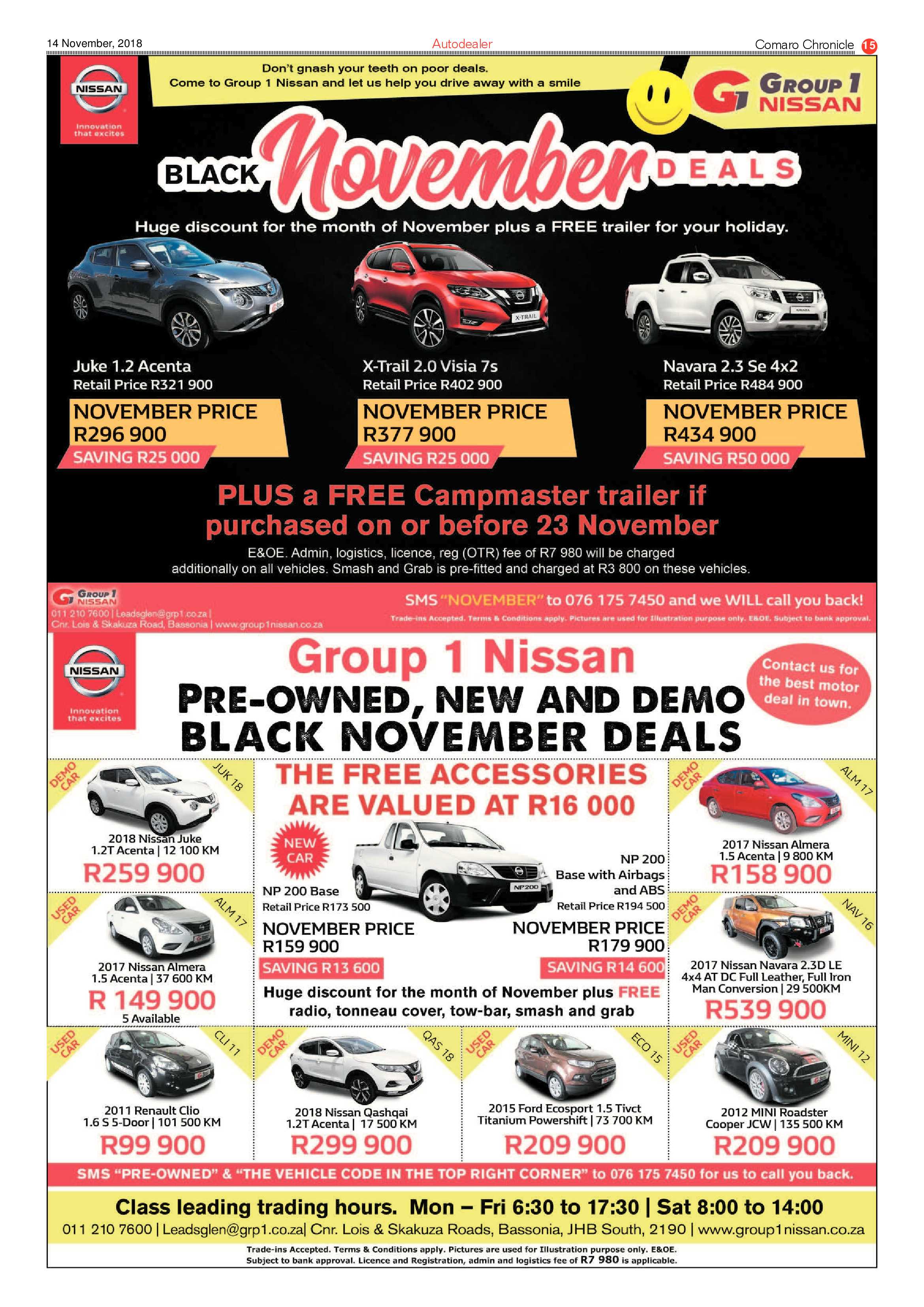 Comaro Chronicle 14 November 2018 page 15