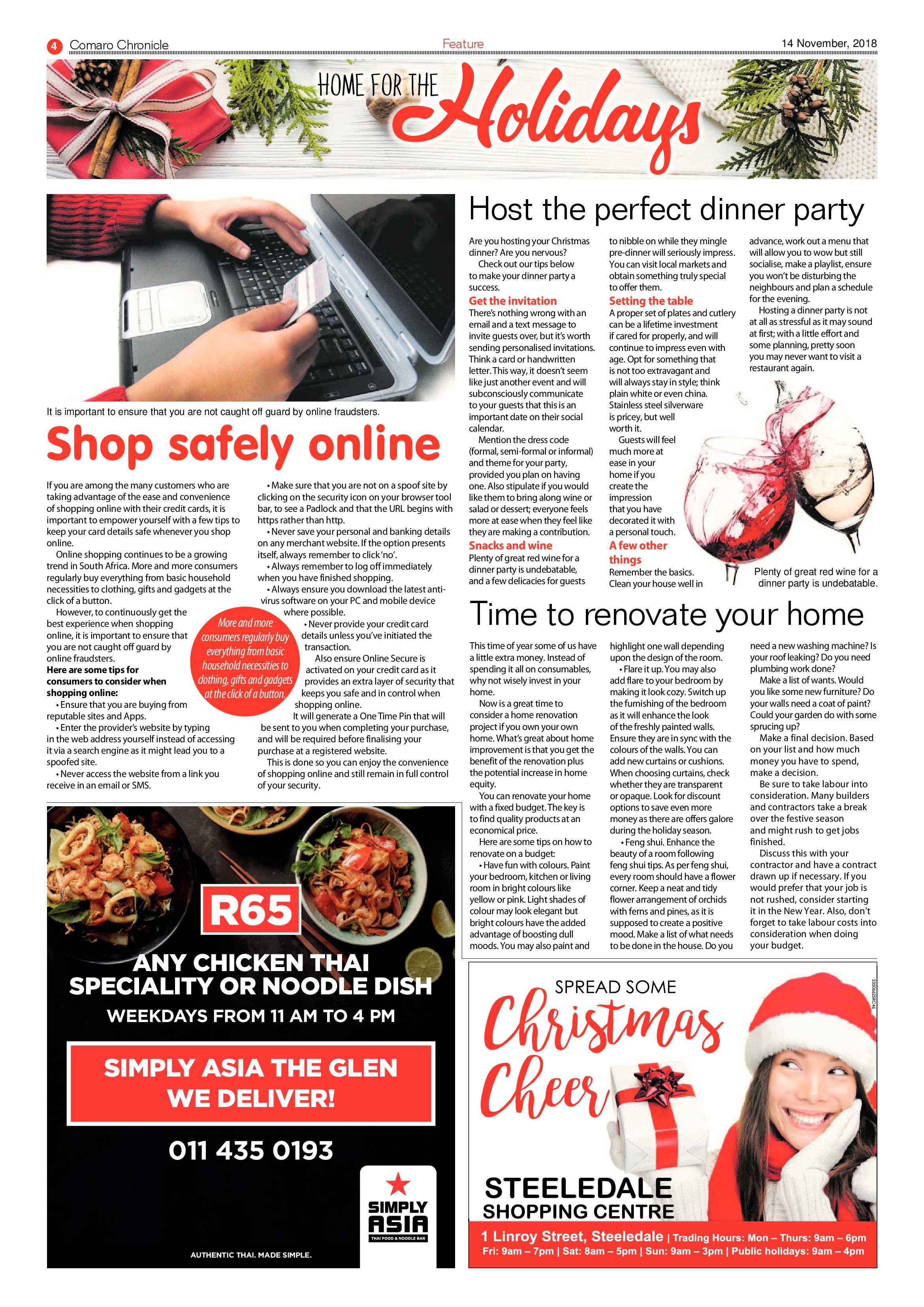 Comaro Chronicle 14 November 2018 page 4