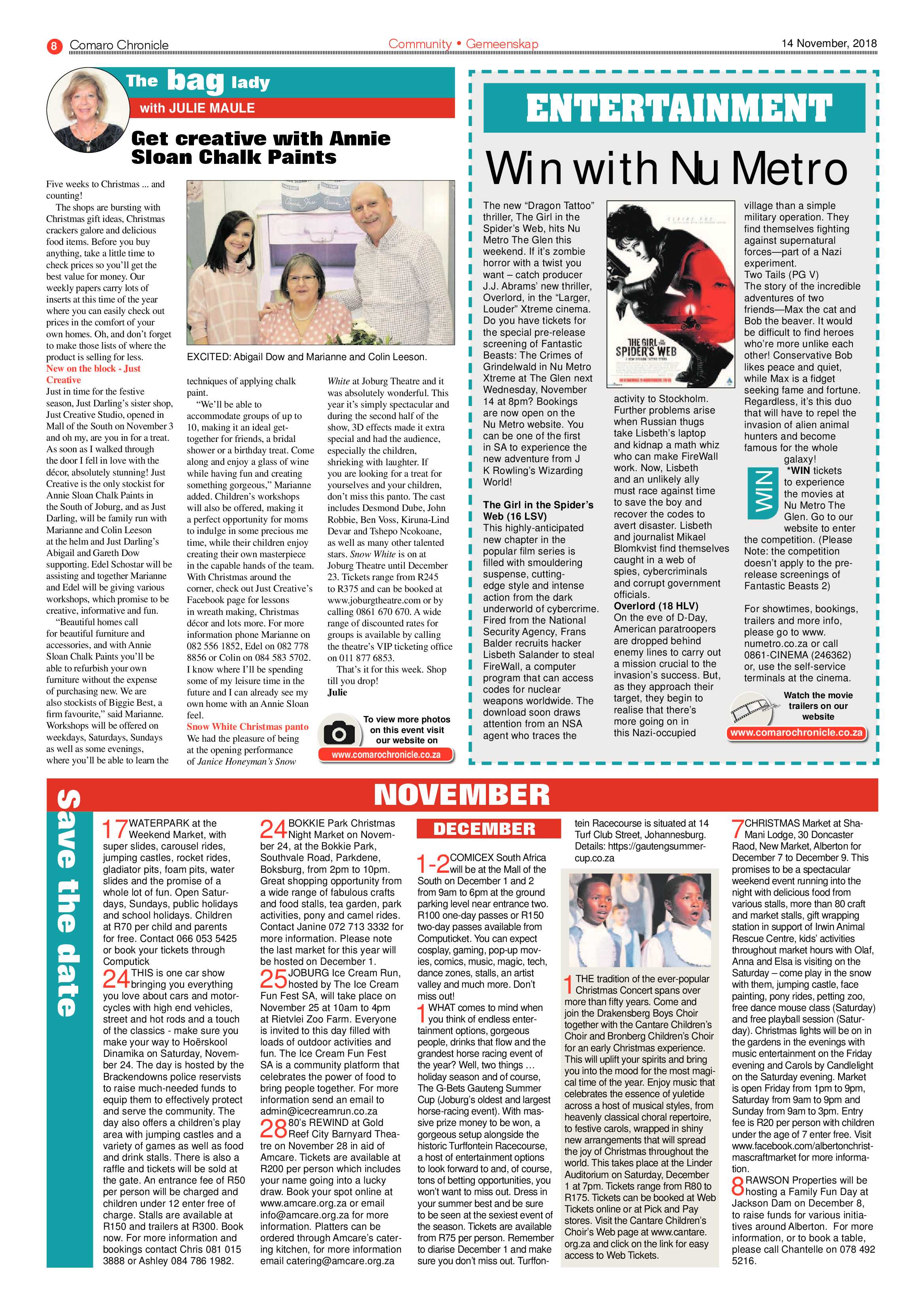 Comaro Chronicle 14 November 2018 page 8