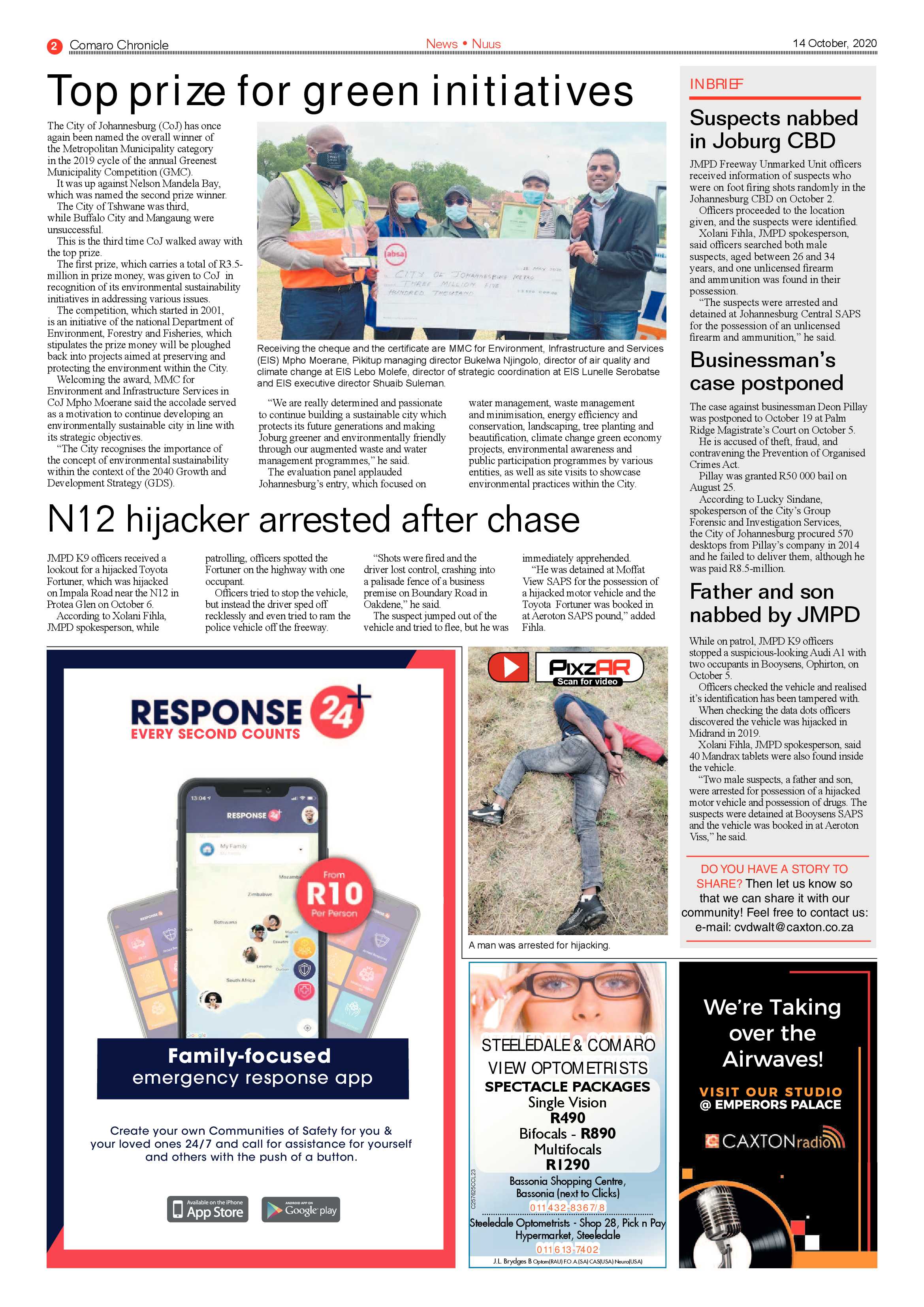 Comaro Chronicle 14 October 2020 page 2