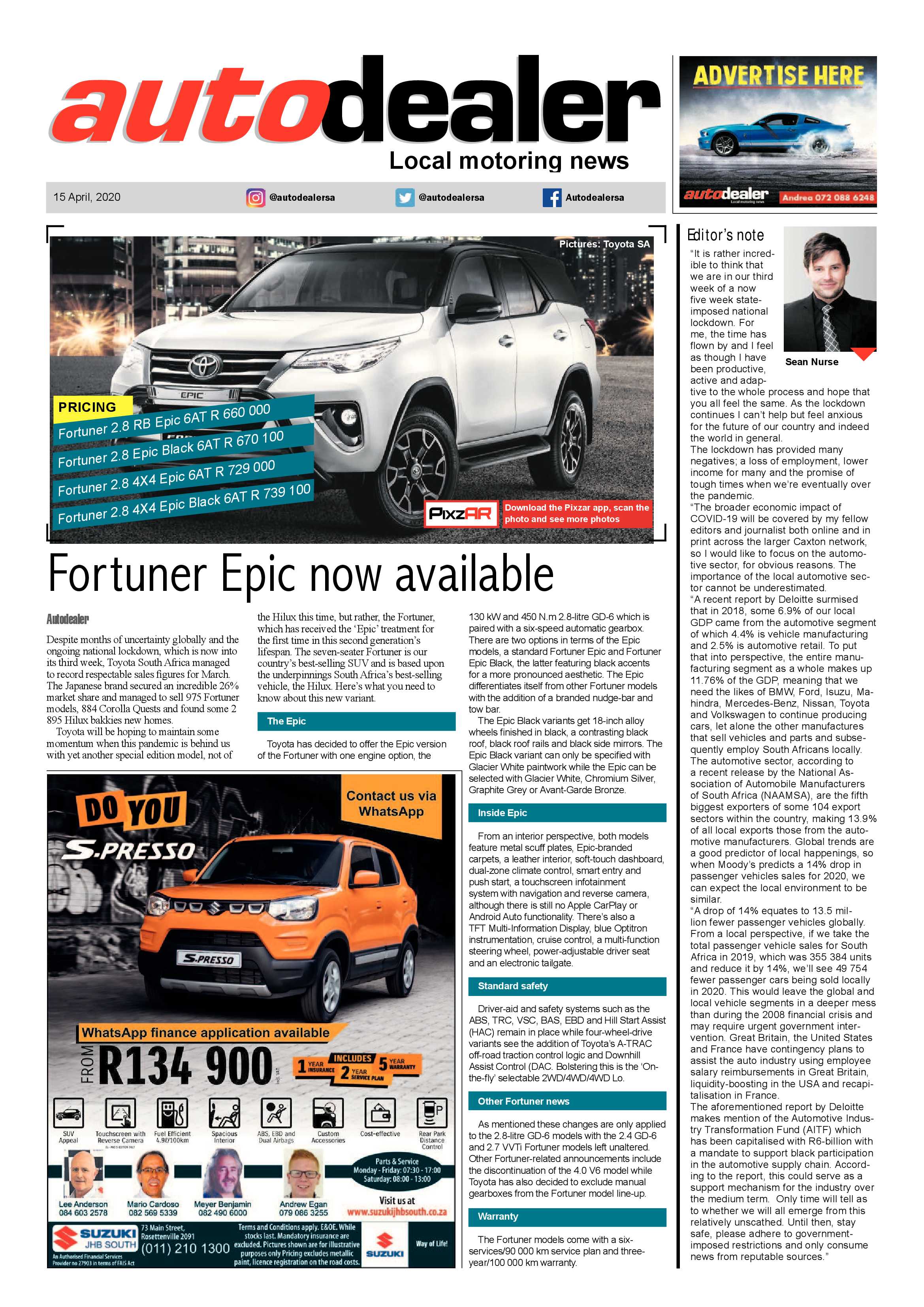 Comaro Chronicle 15 April 2020 page 10