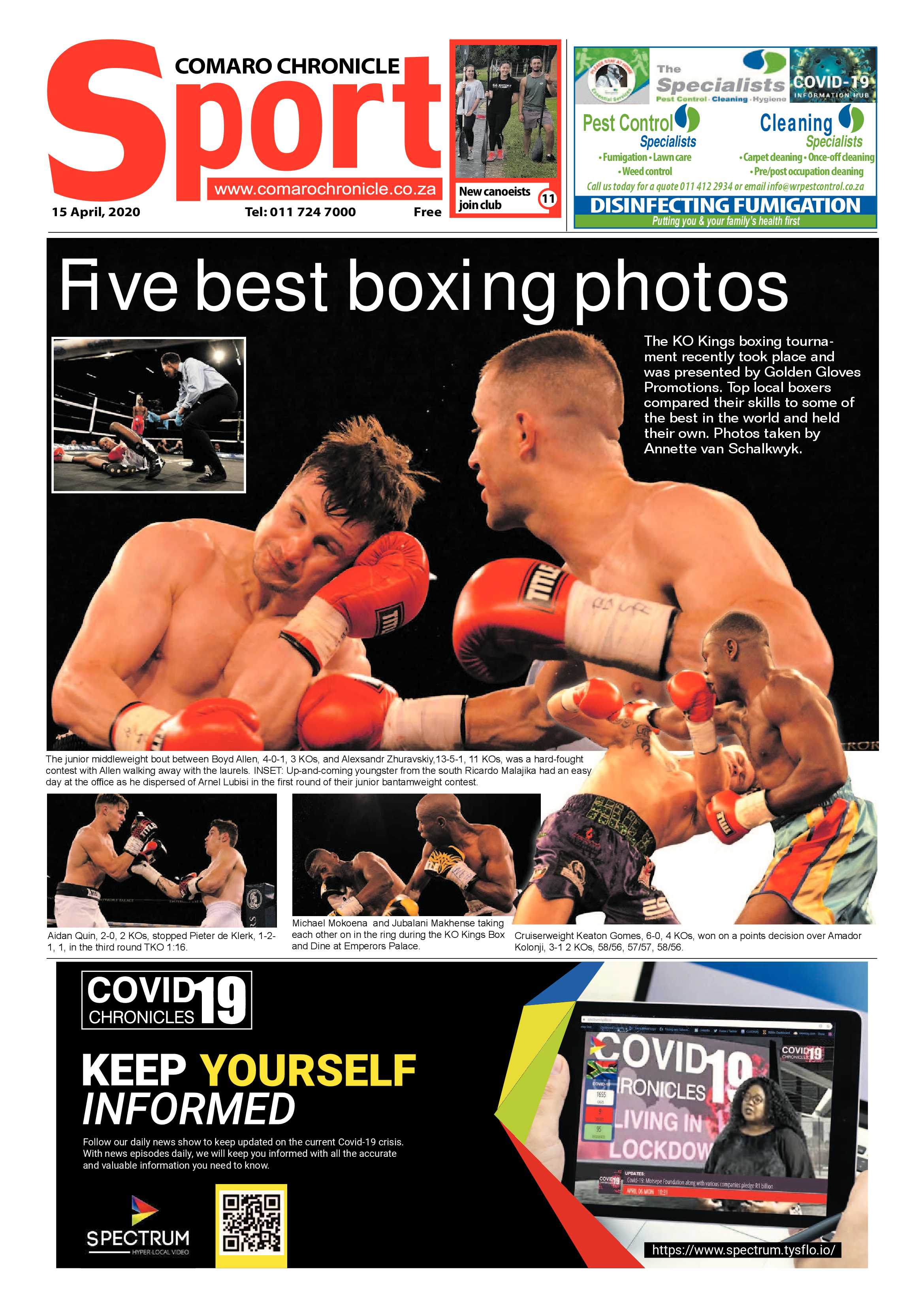 Comaro Chronicle 15 April 2020 page 12