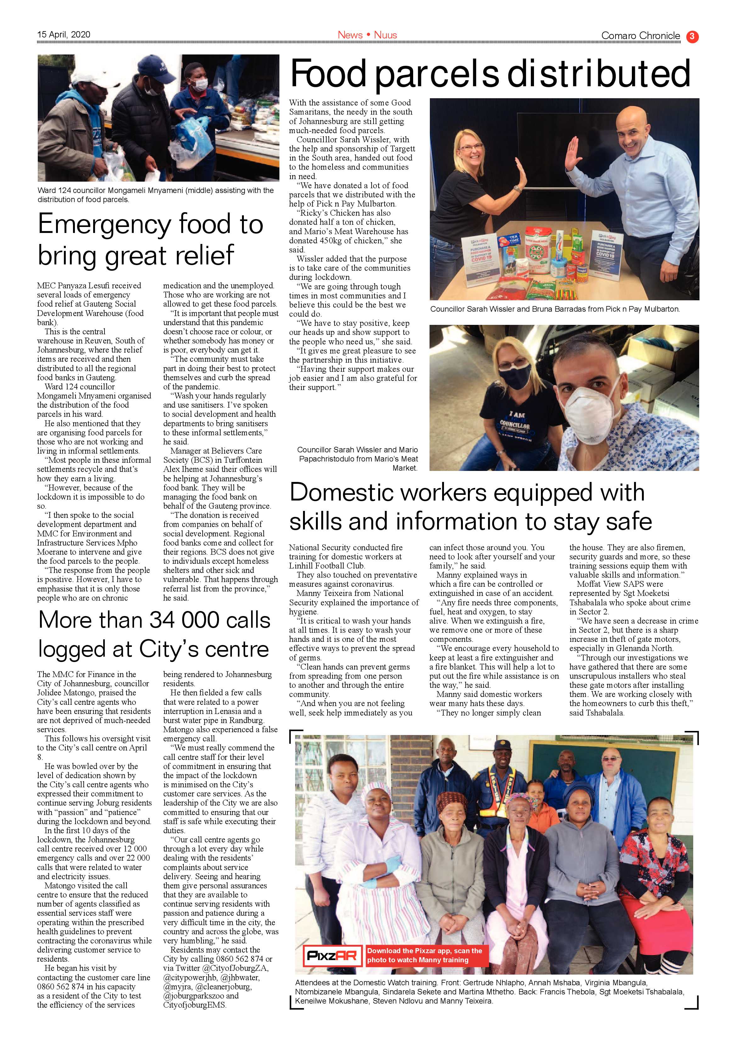 Comaro Chronicle 15 April 2020 page 3