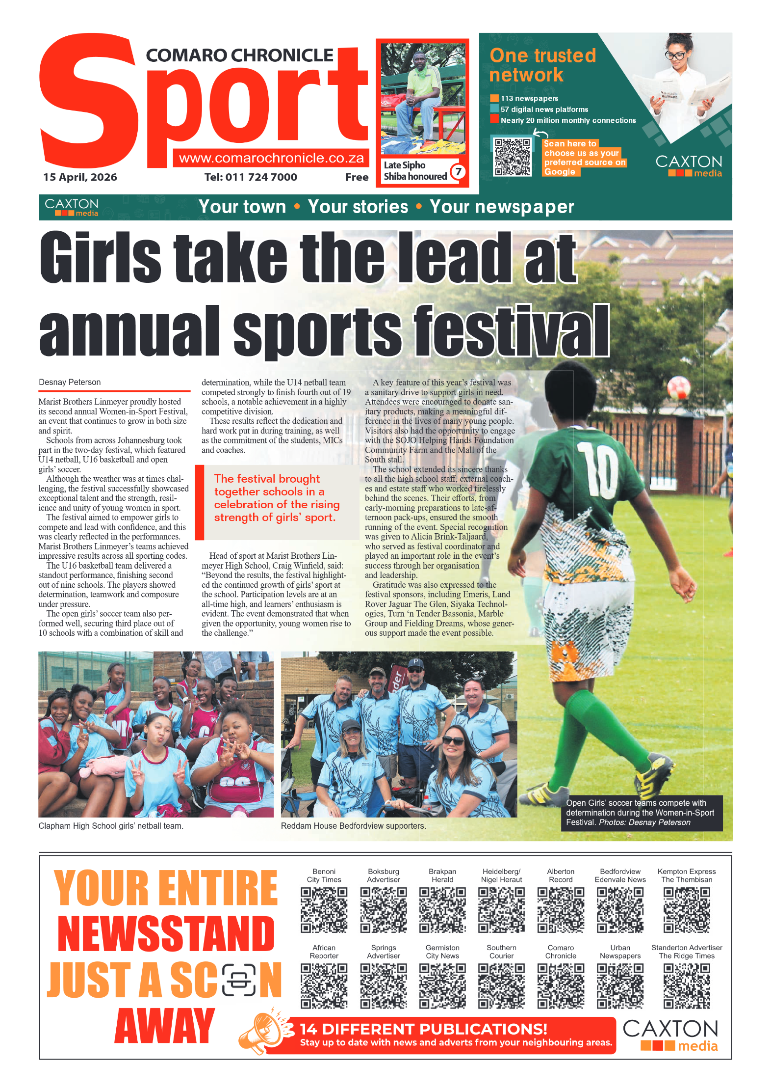 Comaro Chronicle 15 April 2026 page 8