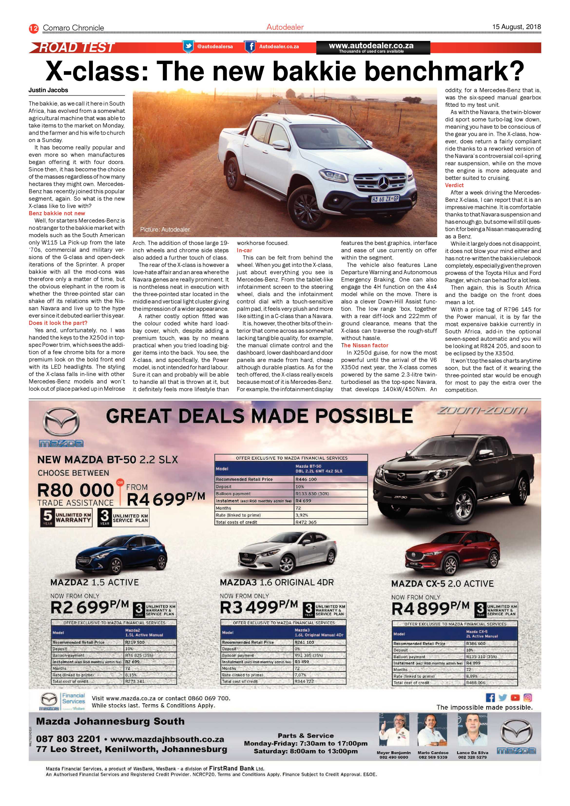 Comaro Chronicle 15 August 2018 page 12