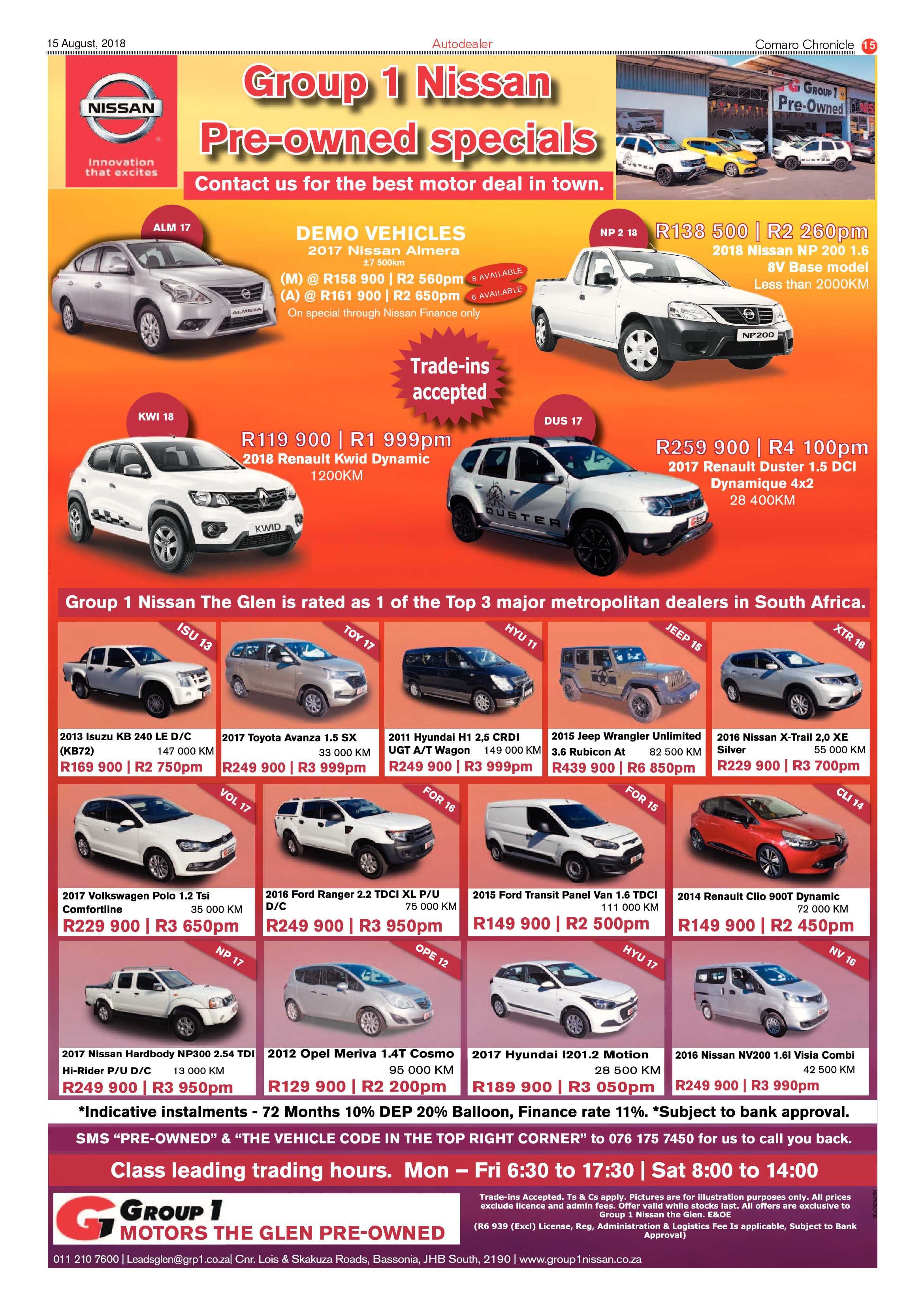 Comaro Chronicle 15 August 2018 page 15