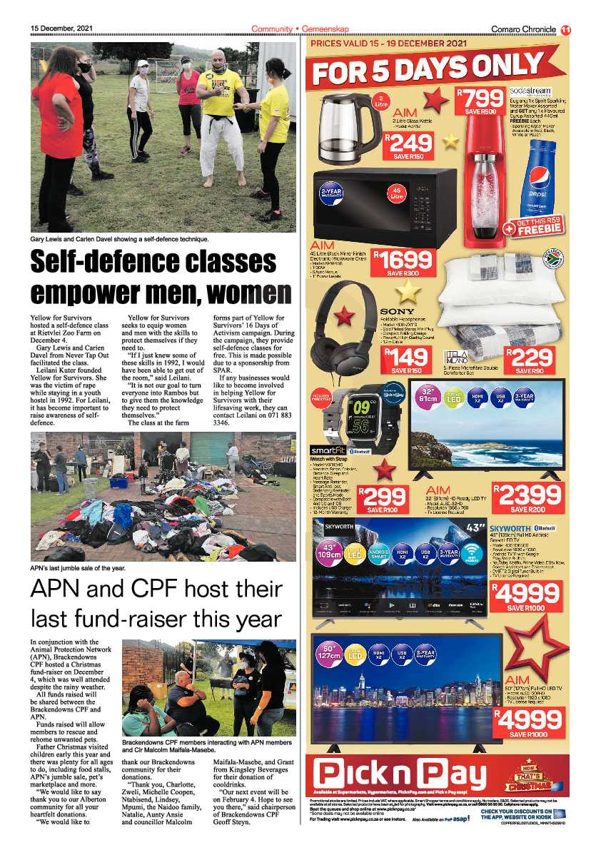 Comaro Chronicle 15 December 2021 page 13