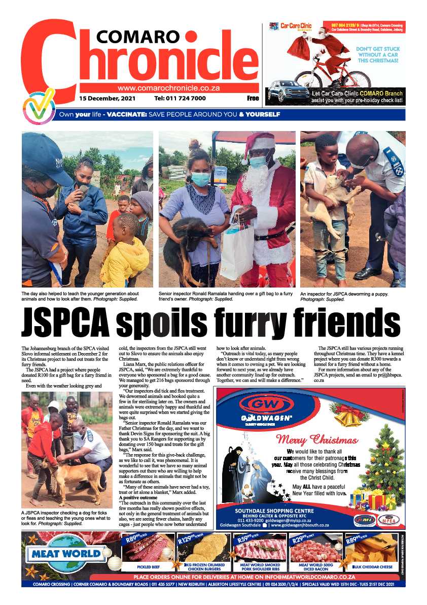 Comaro Chronicle 15 December 2021 page 3
