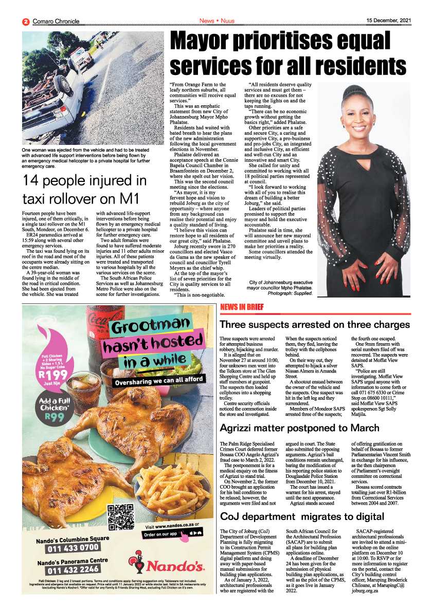 Comaro Chronicle 15 December 2021 page 4