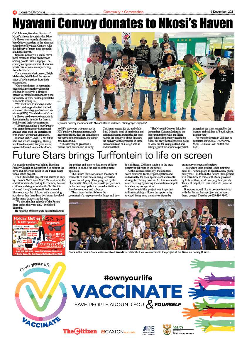Comaro Chronicle 15 December 2021 page 6