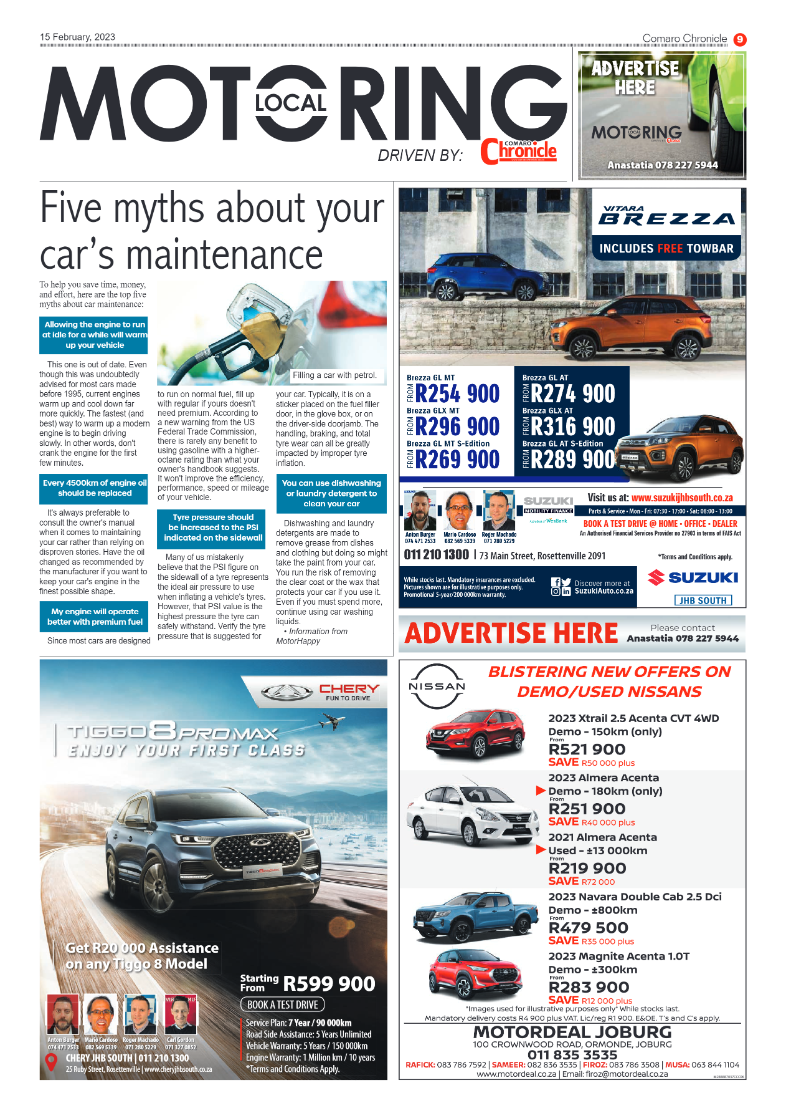 Comaro Chronicle 15 February 2023 page 9