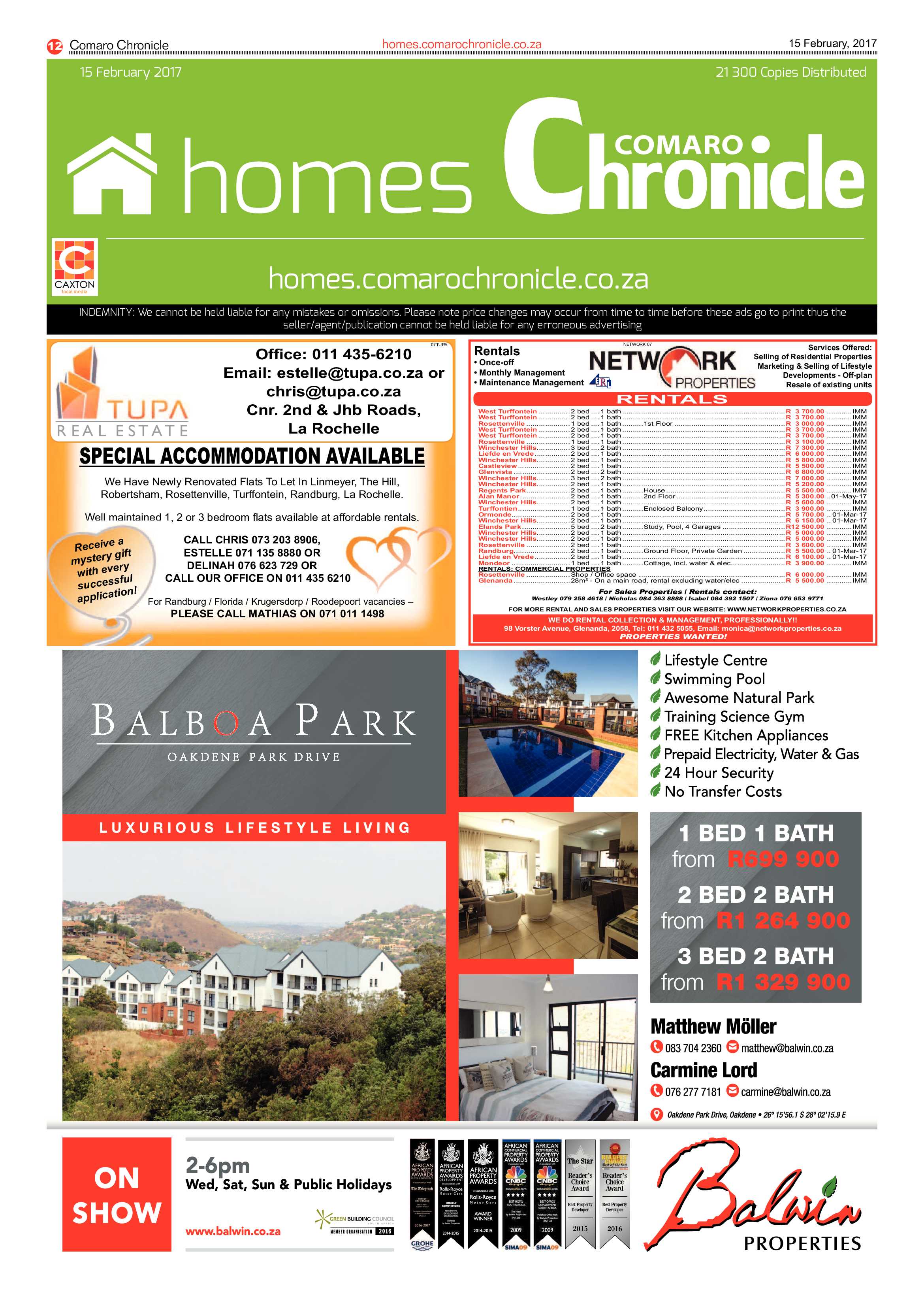 Comaro Chronicle 15 Feburary 2017 page 12