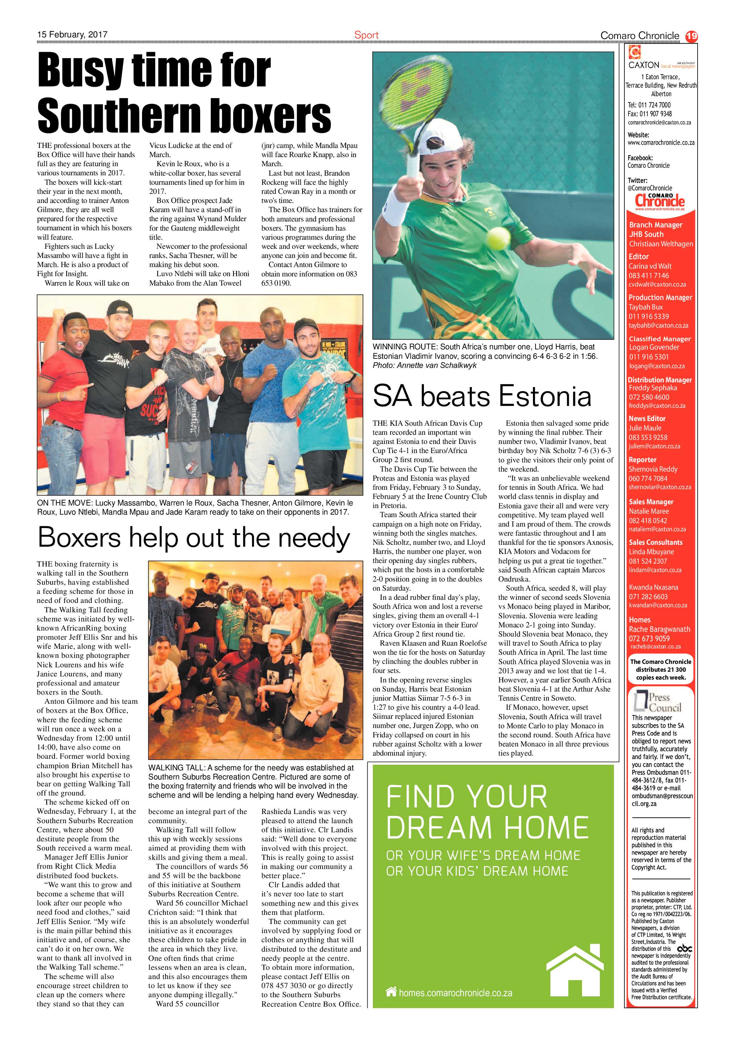 Comaro Chronicle 15 Feburary 2017 page 19