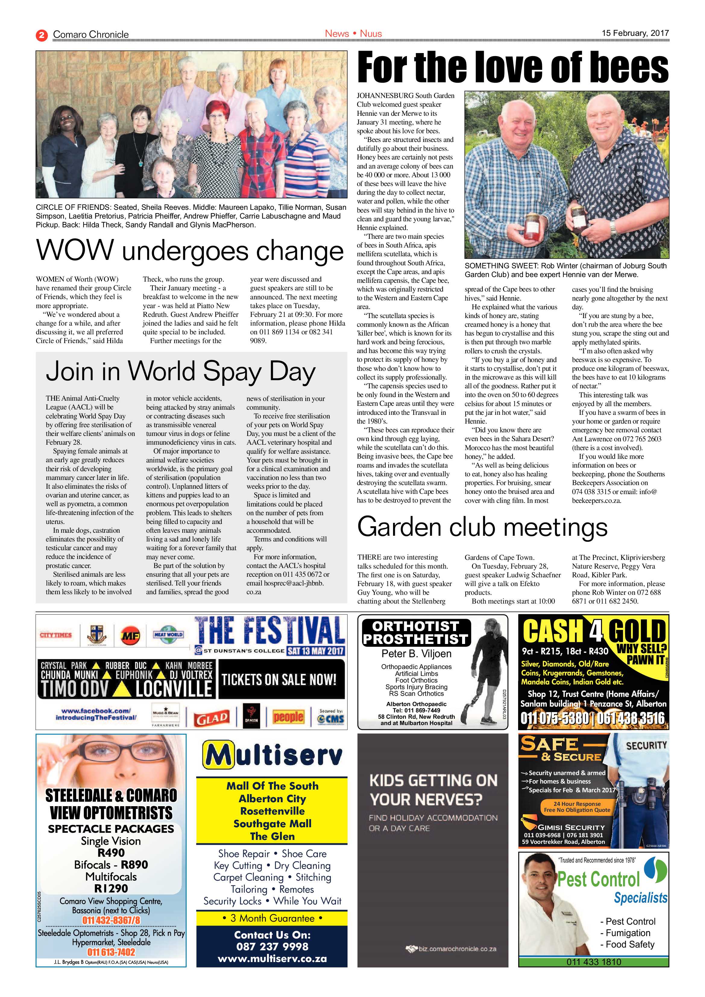 Comaro Chronicle 15 Feburary 2017 page 2