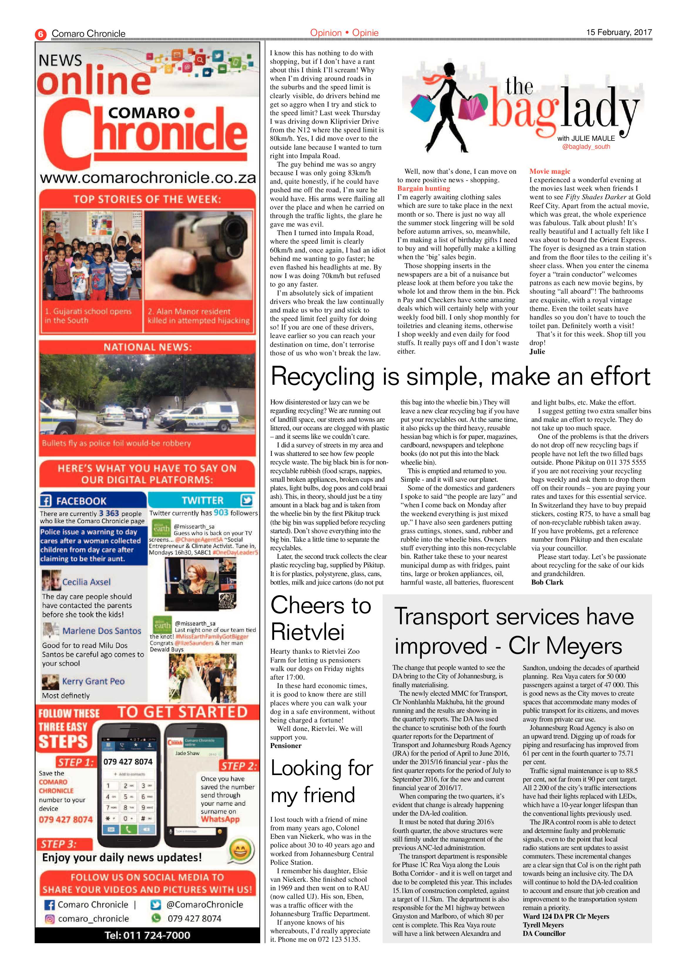 Comaro Chronicle 15 Feburary 2017 page 6