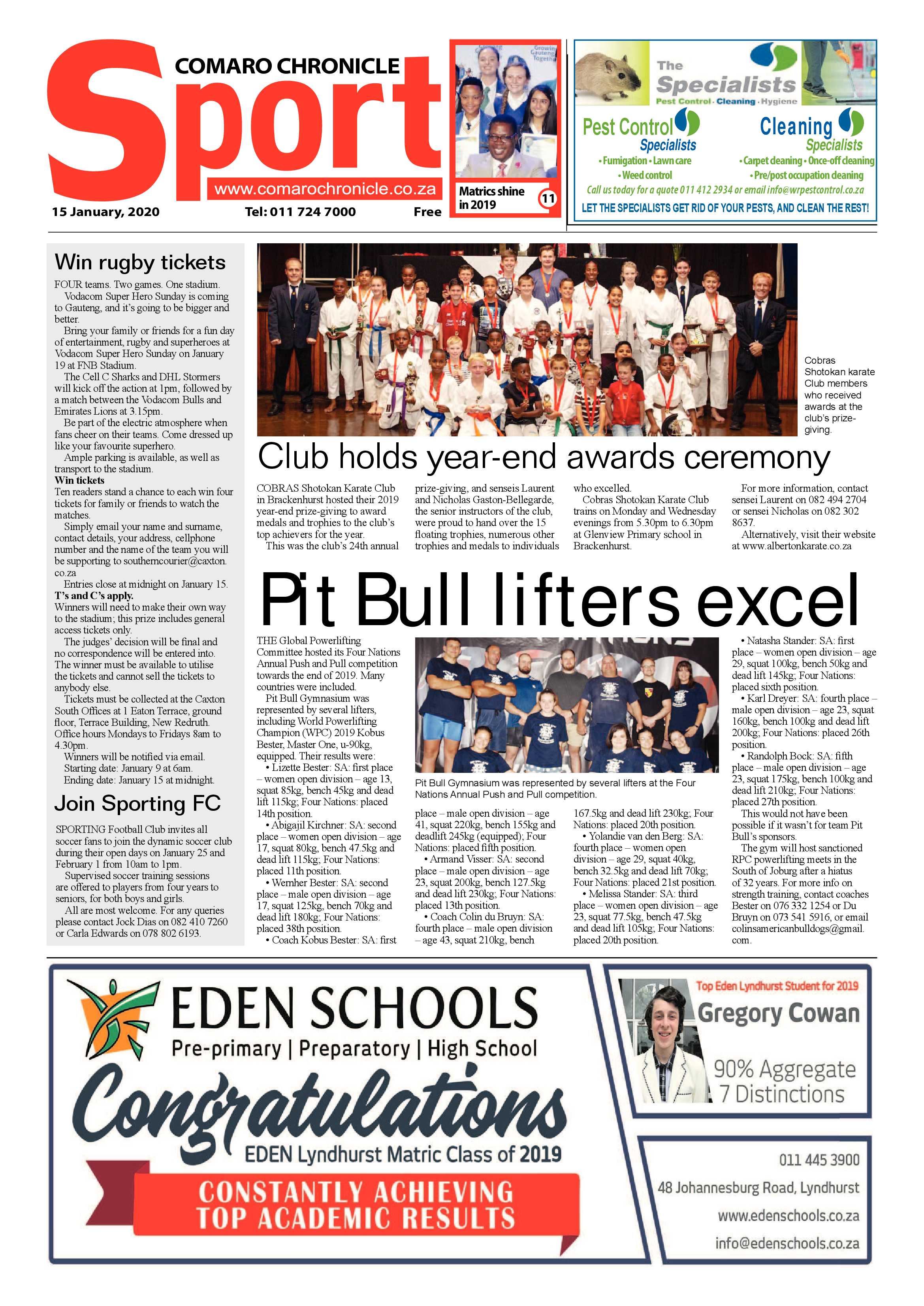 Comaro Chronicle 15 January 2020 page 12