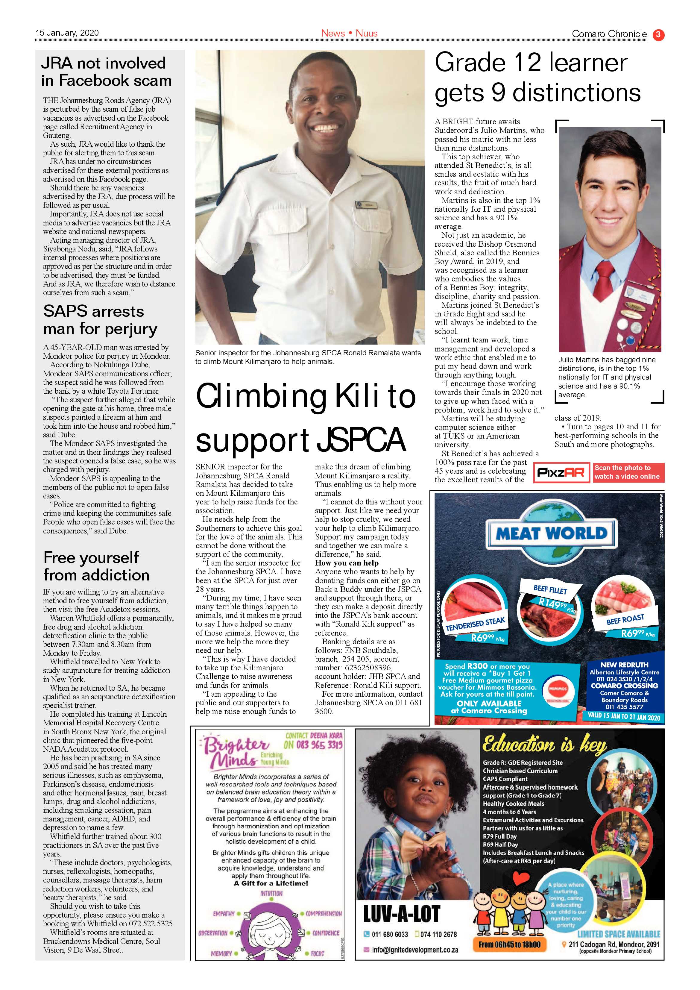 Comaro Chronicle 15 January 2020 page 3