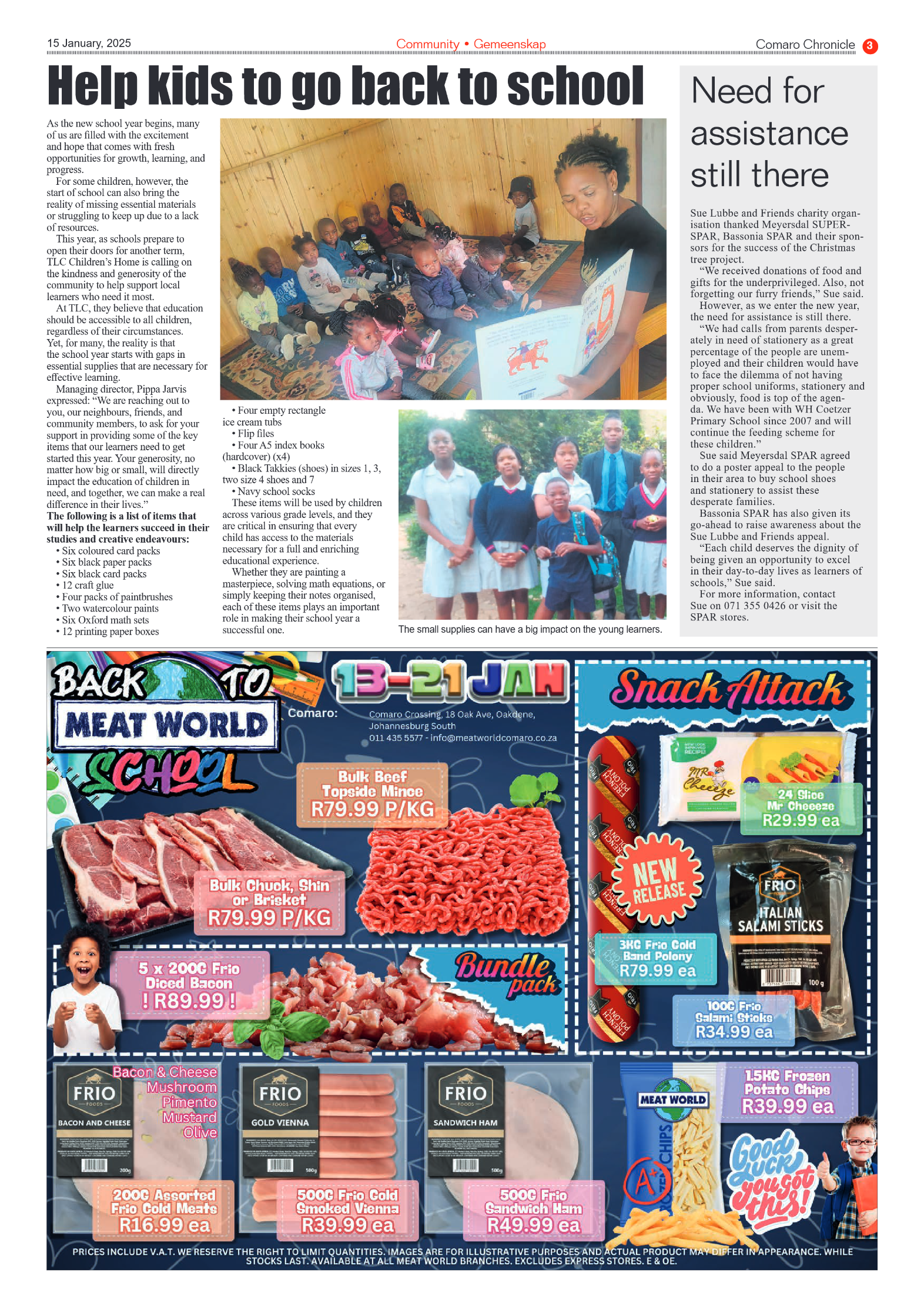 Comaro Chronicle 15 January 2025 page 3