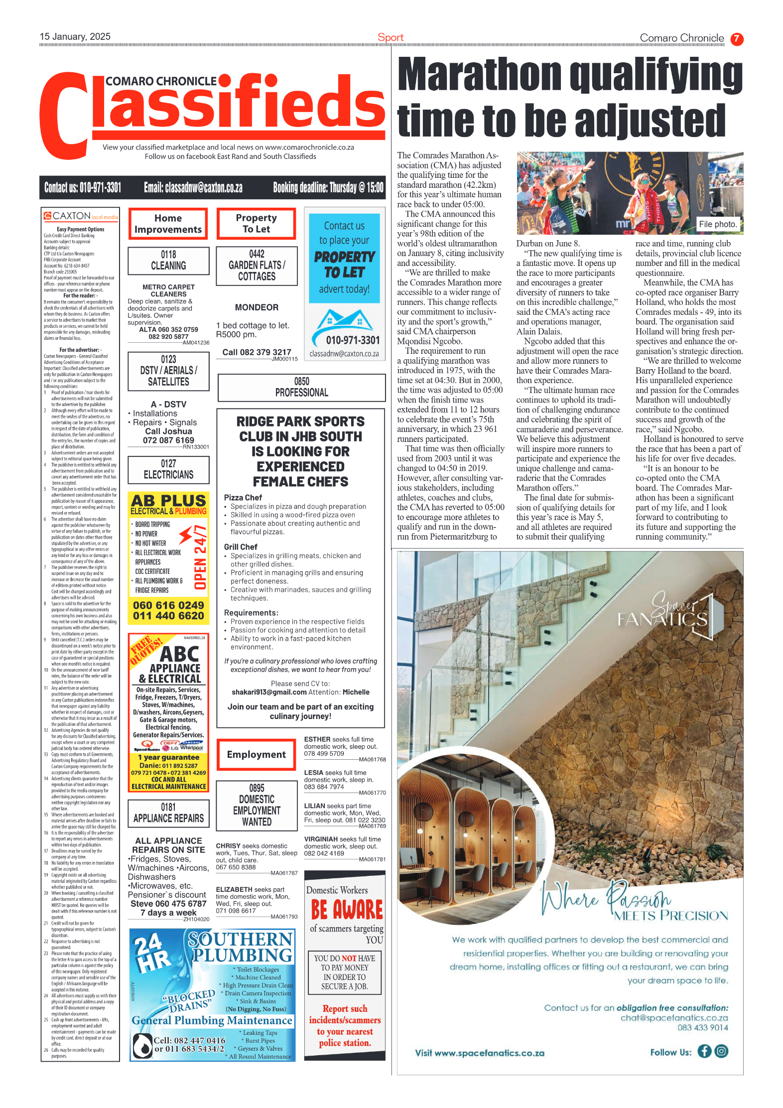 Comaro Chronicle 15 January 2025 page 7