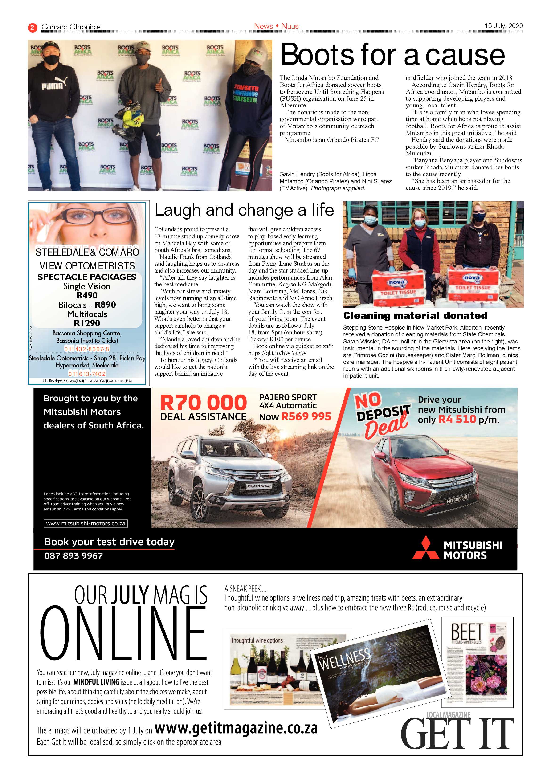 Comaro Chronicle 15 July 2020 page 2