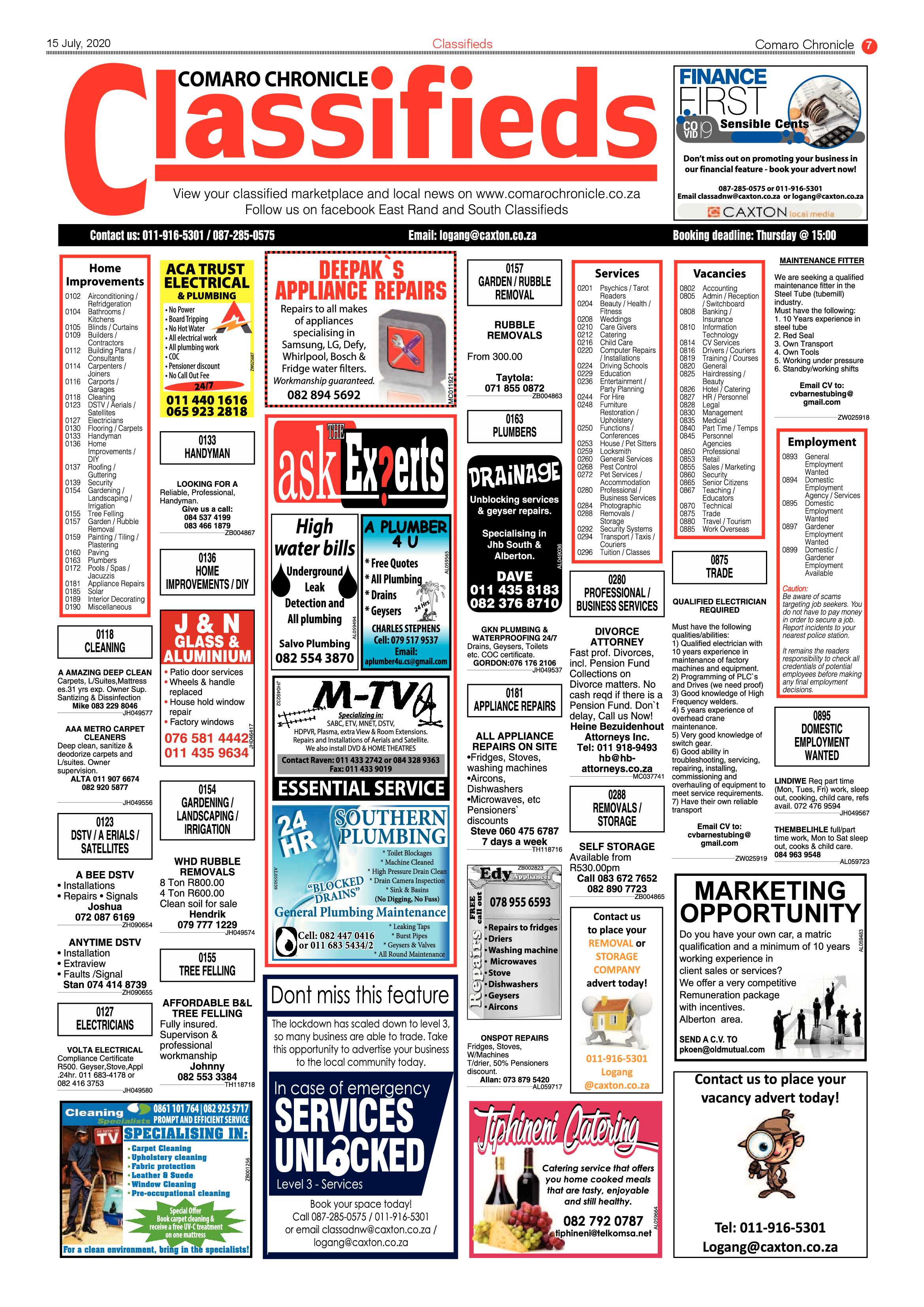 Comaro Chronicle 15 July 2020 page 7