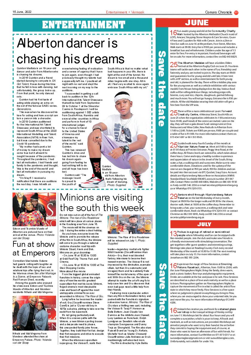 Comaro Chronicle 15 June 2022 page 13