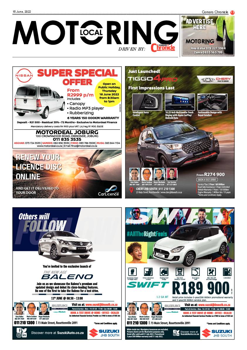 Comaro Chronicle 15 June 2022 page 15