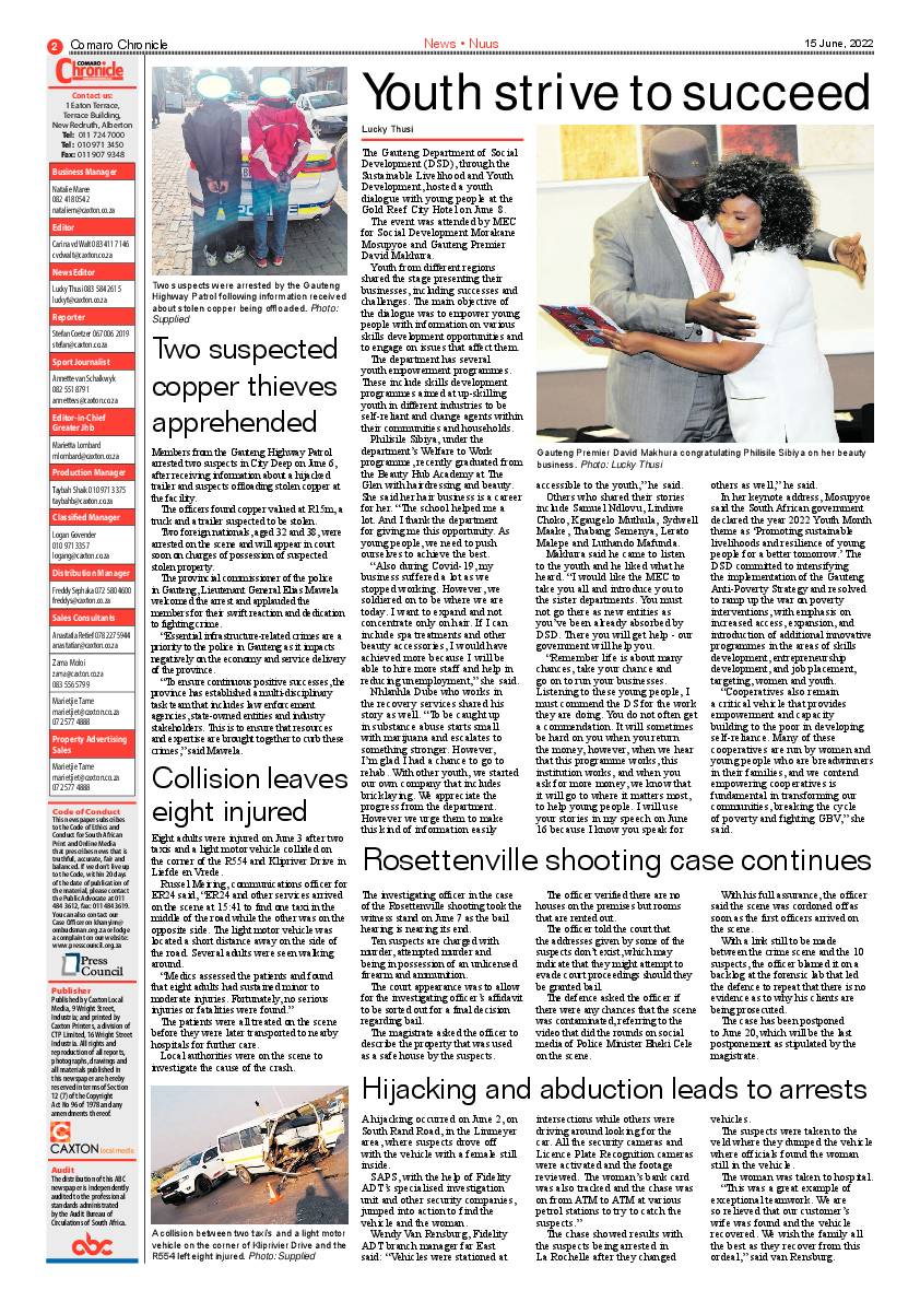 Comaro Chronicle 15 June 2022 page 4