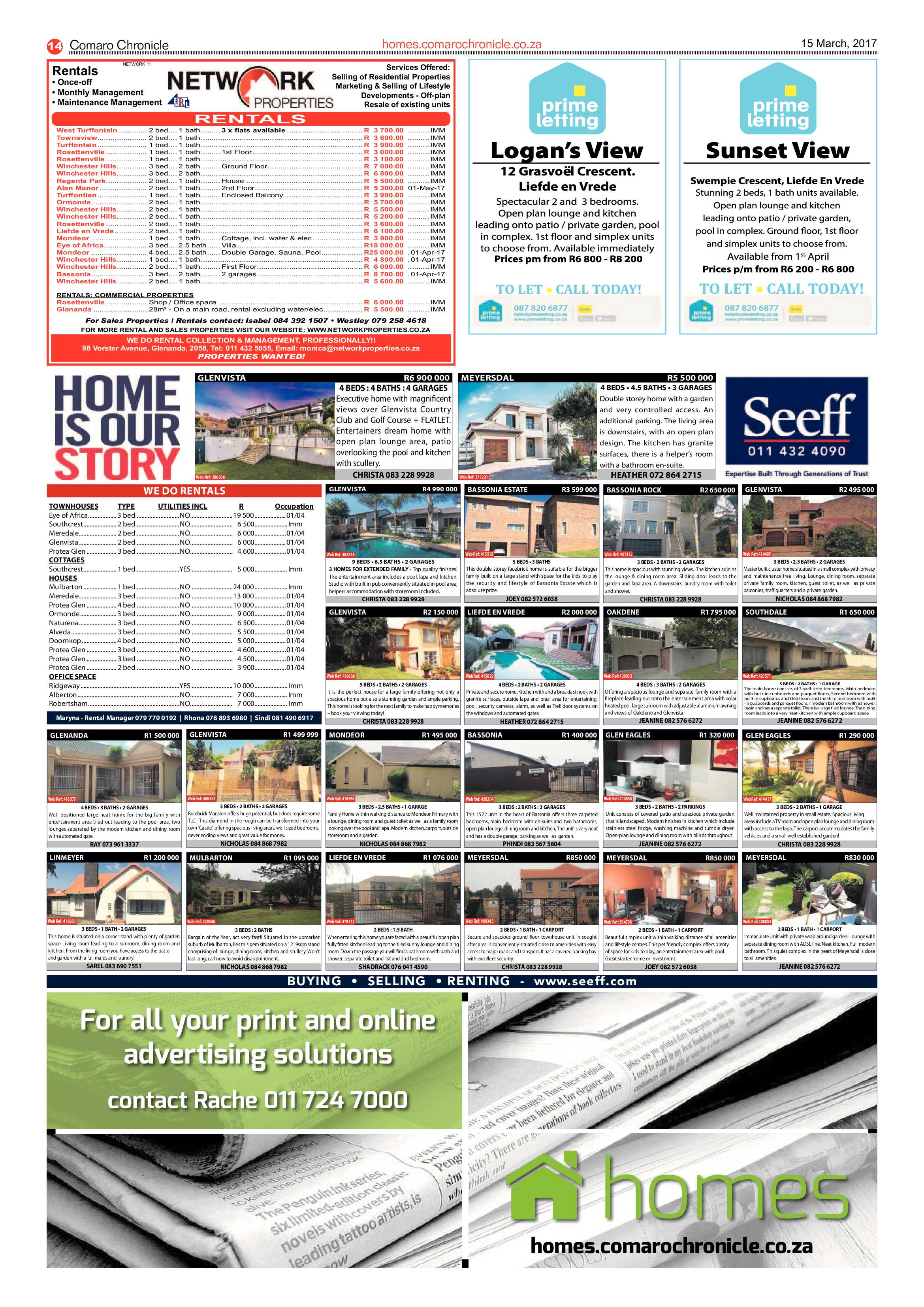 Comaro Chronicle 15 March 2017 page 14