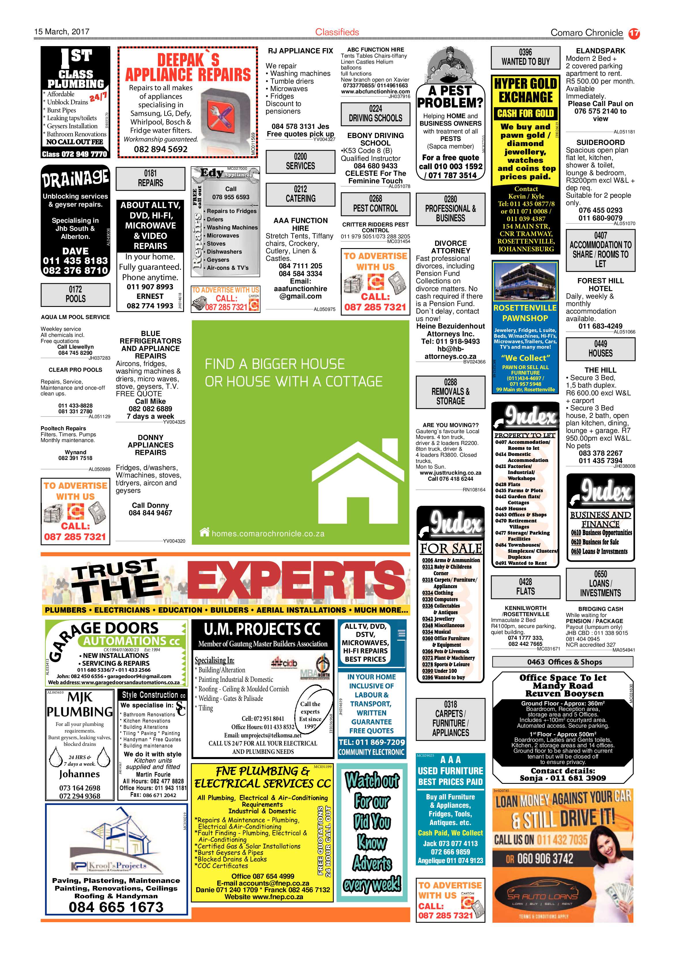 Comaro Chronicle 15 March 2017 page 17