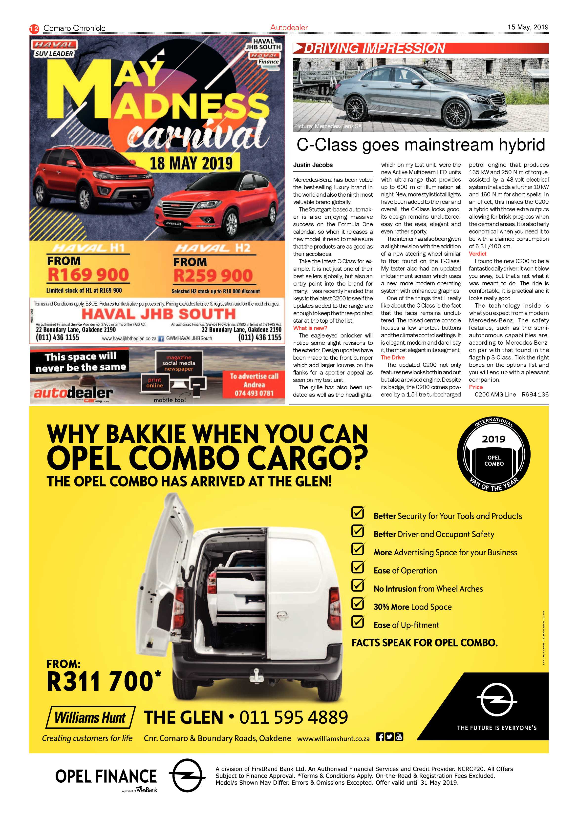Comaro Chronicle 15 May 2019 page 12