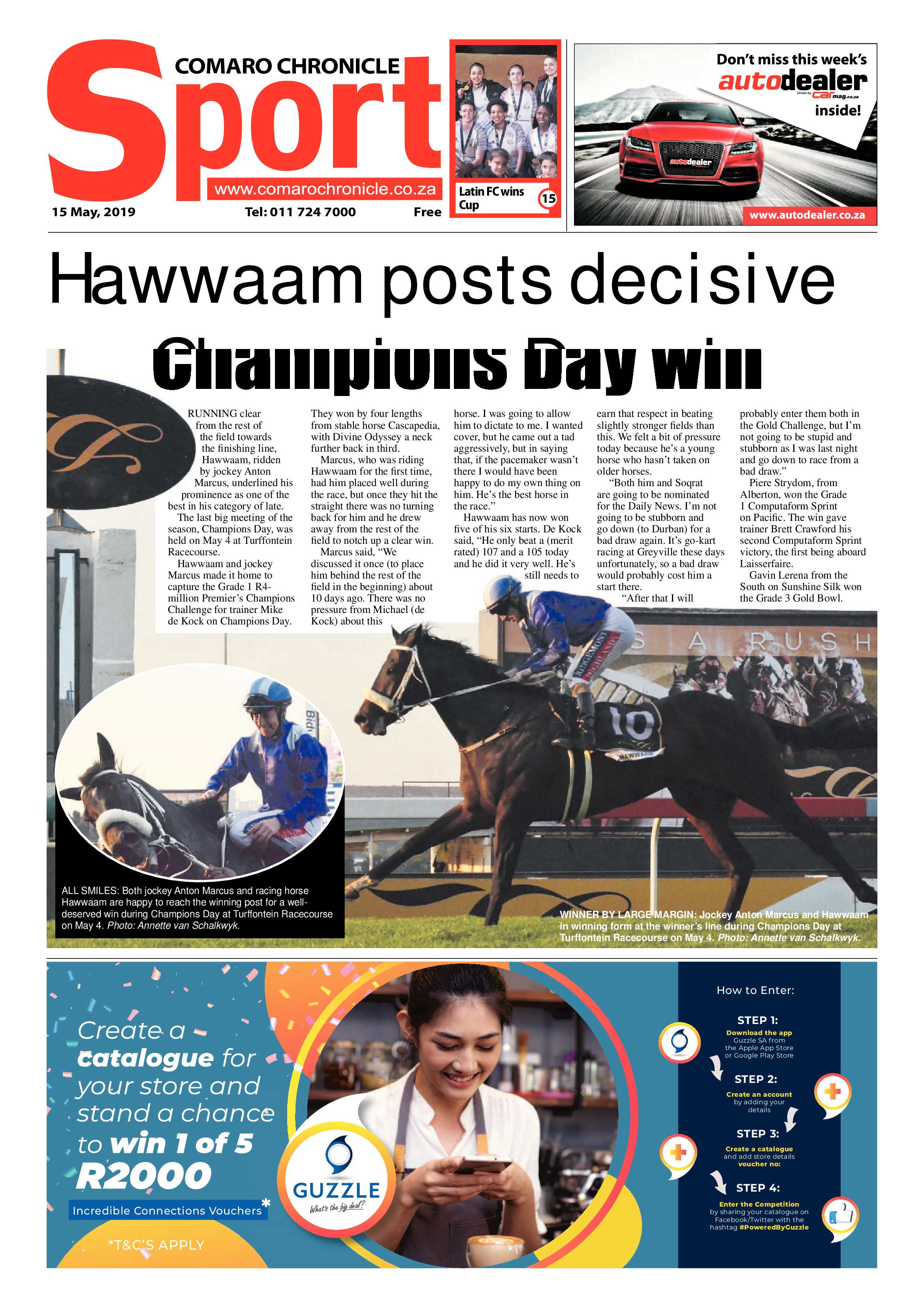 Comaro Chronicle 15 May 2019 page 16