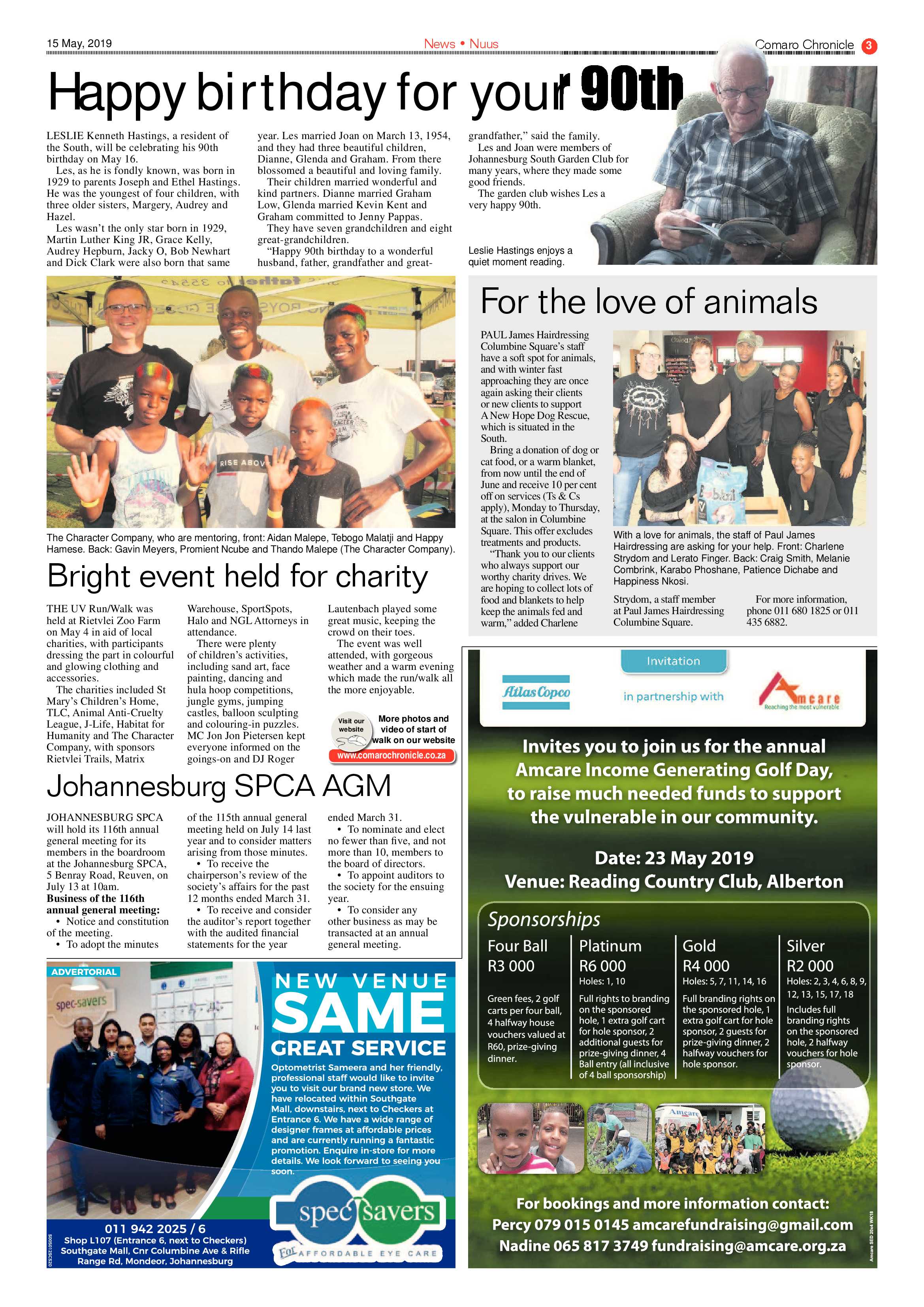 Comaro Chronicle 15 May 2019 page 3