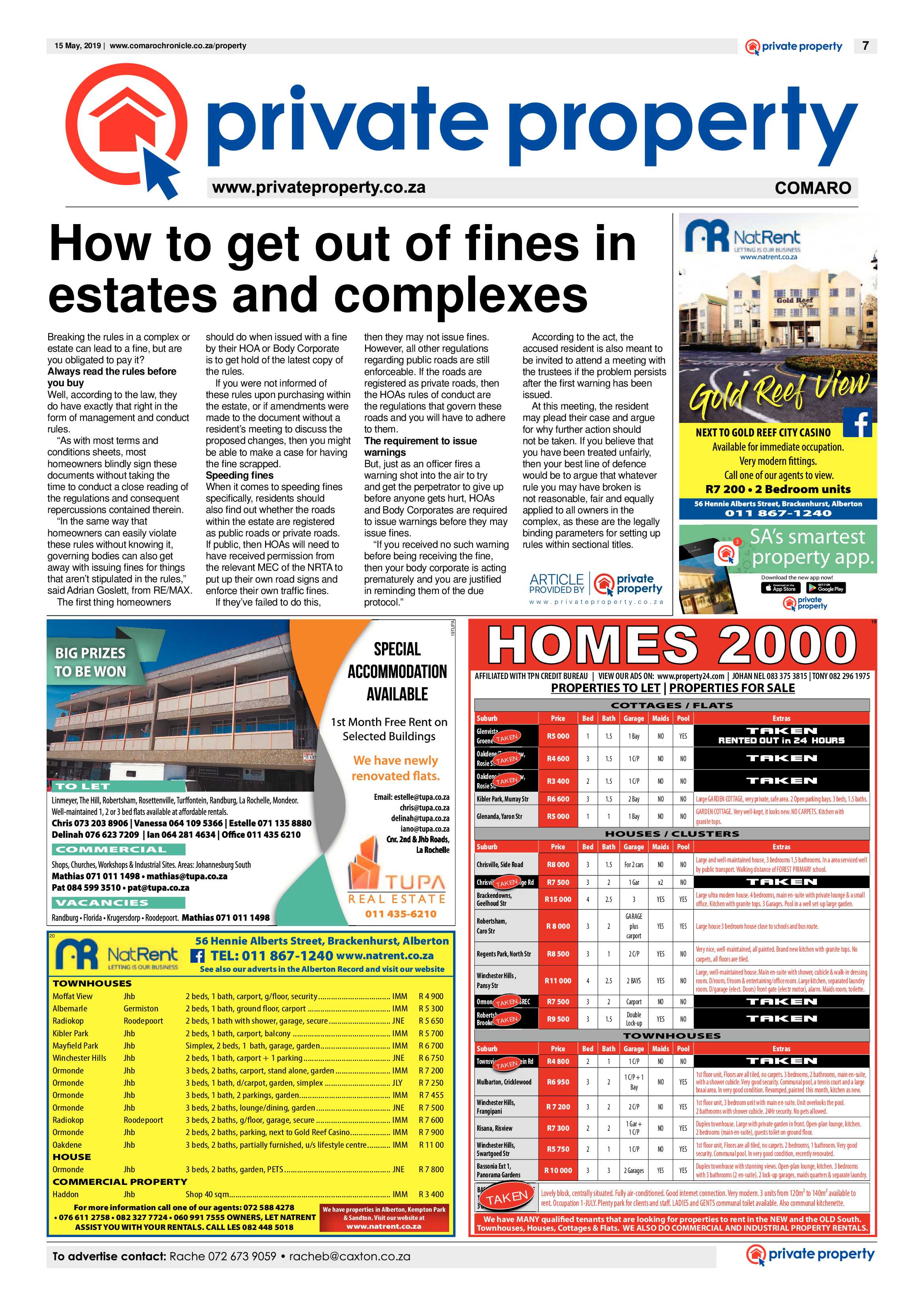 Comaro Chronicle 15 May 2019 page 7