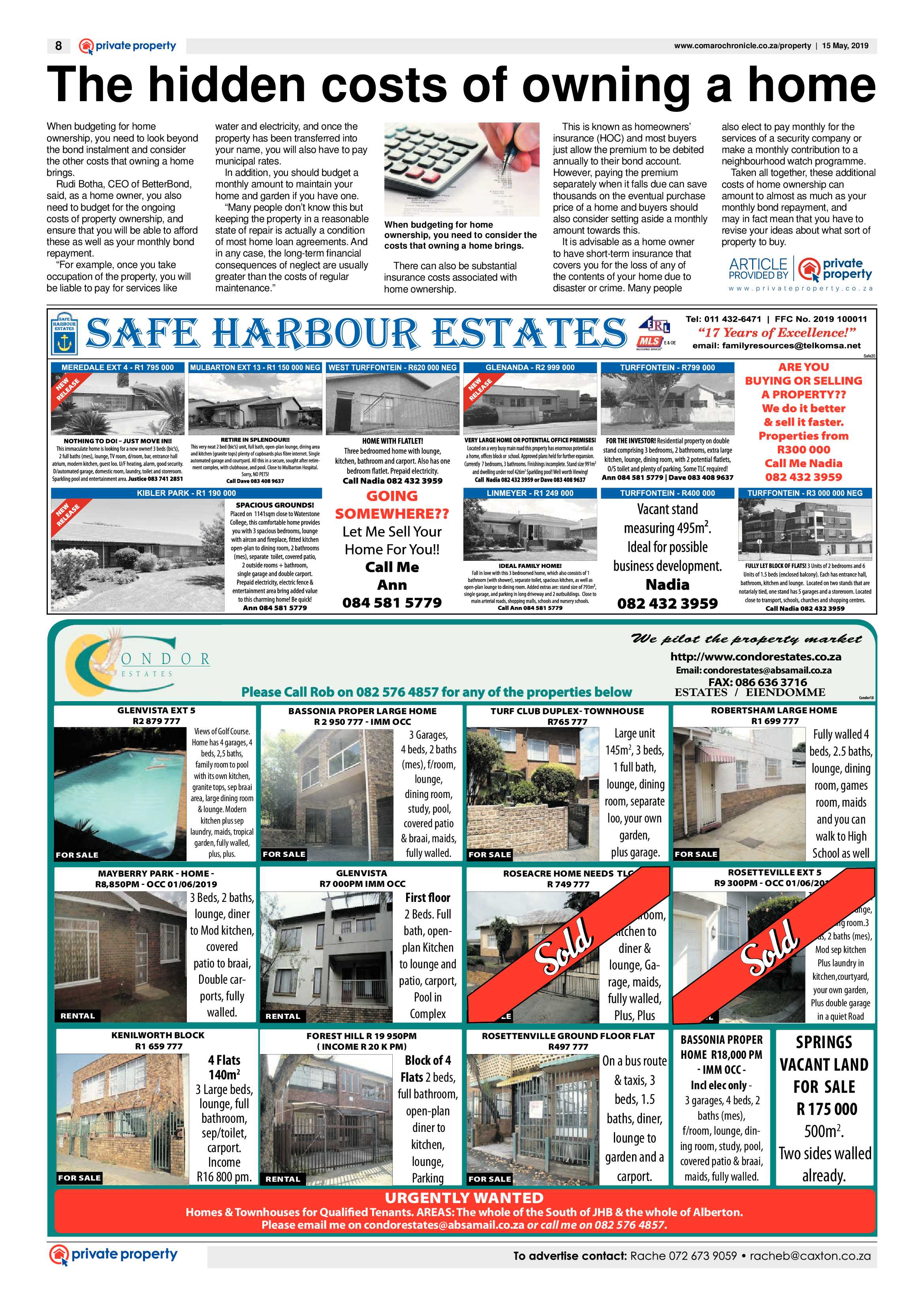 Comaro Chronicle 15 May 2019 page 8