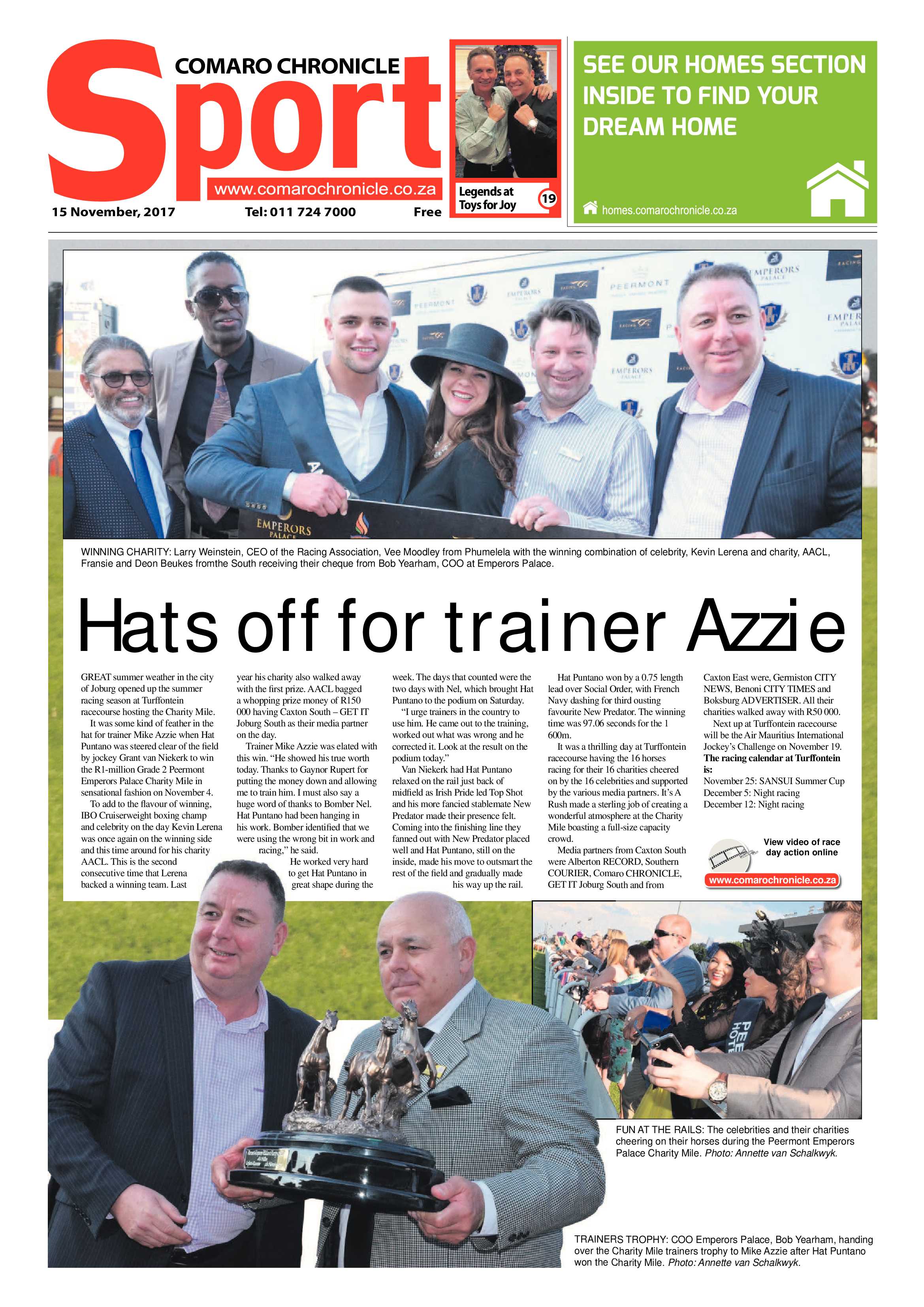Comaro Chronicle 15 November 2017 page 20