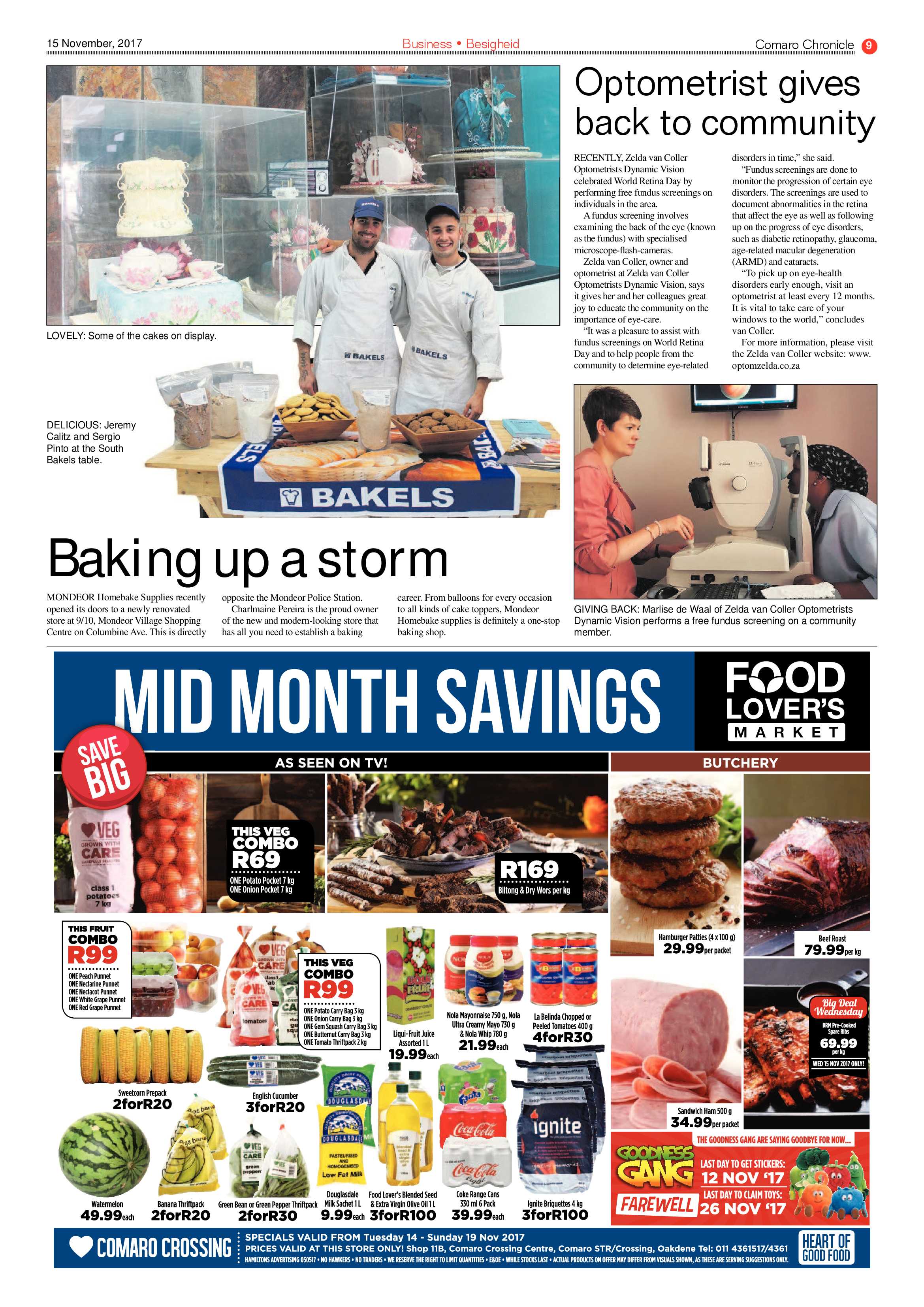 Comaro Chronicle 15 November 2017 page 9