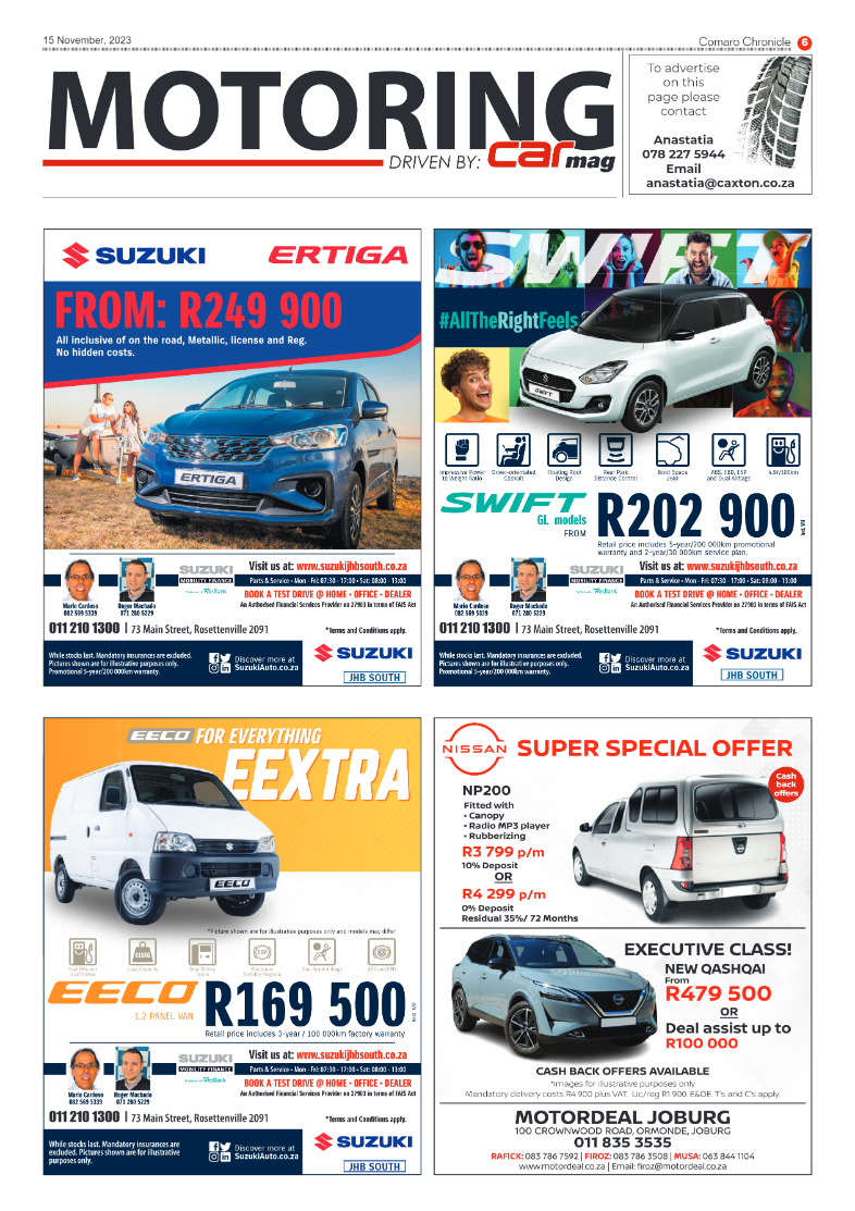 Comaro Chronicle 15 November 2023 page 6