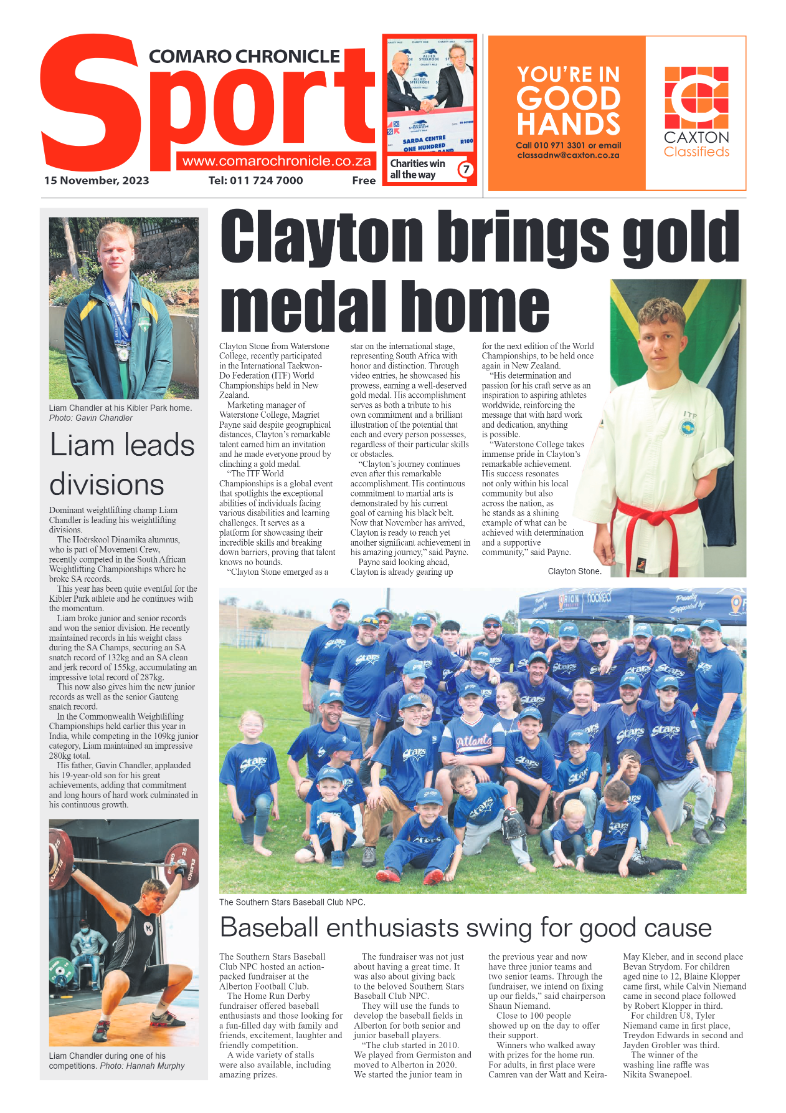Comaro Chronicle 15 November 2023 page 8