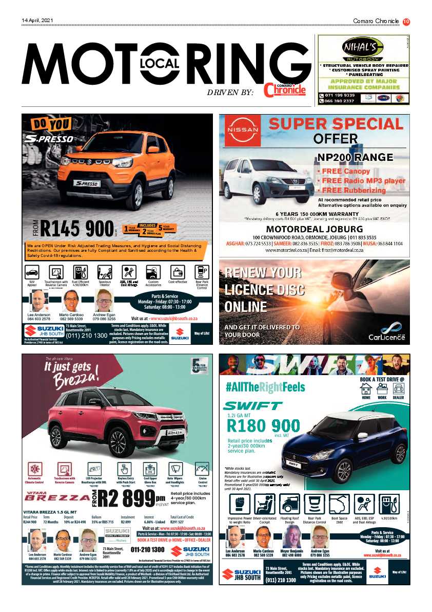 Comaro Chronicle 16 April 2021 page 11