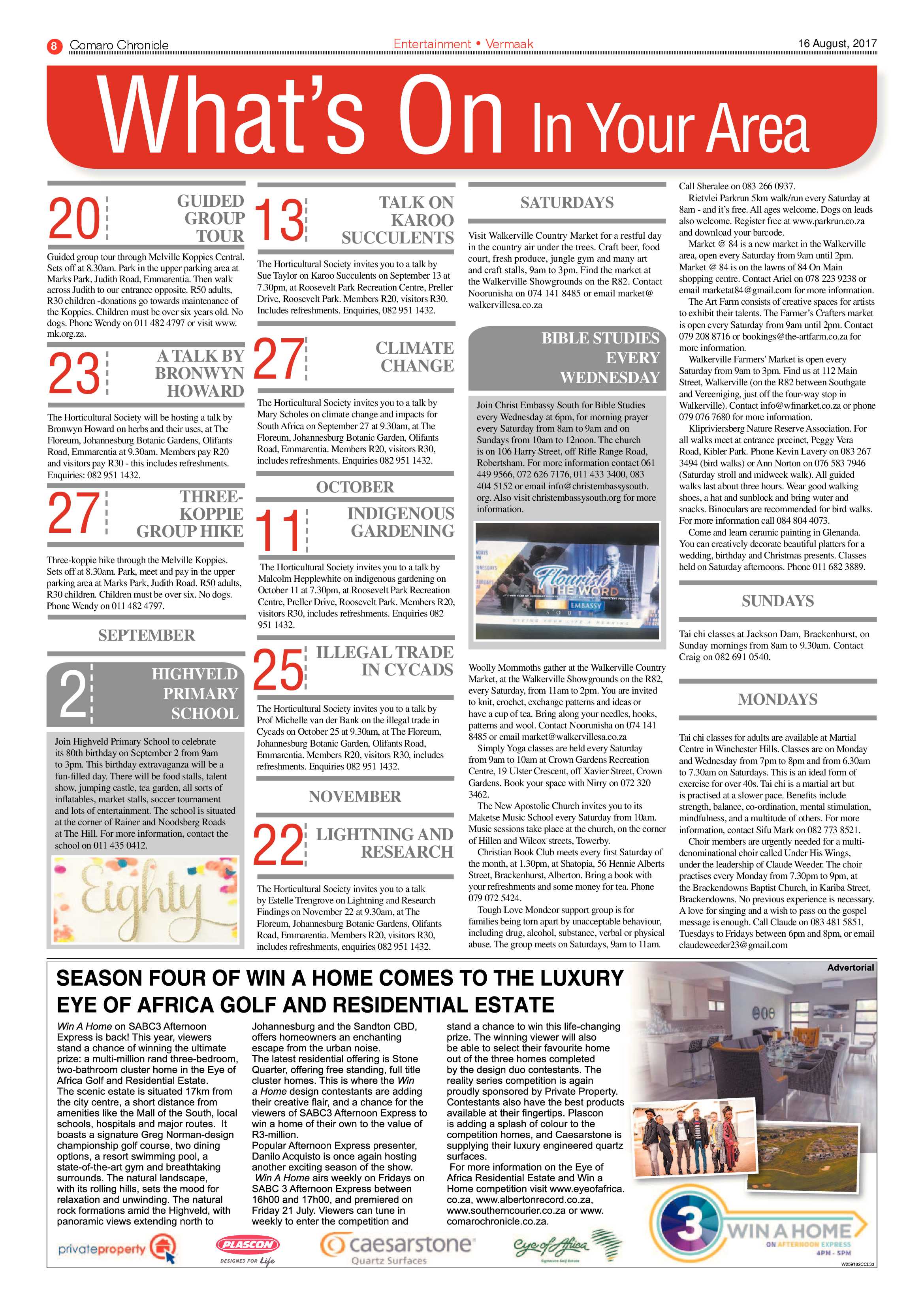 Comaro Chronicle 16 August 2017 page 8