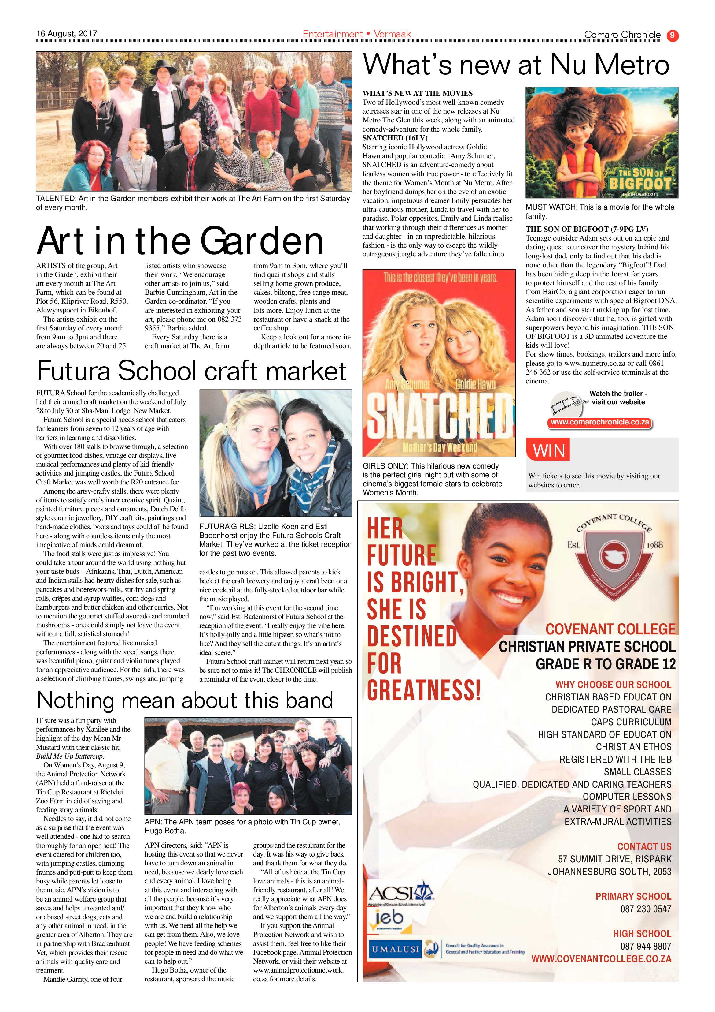 Comaro Chronicle 16 August 2017 page 9