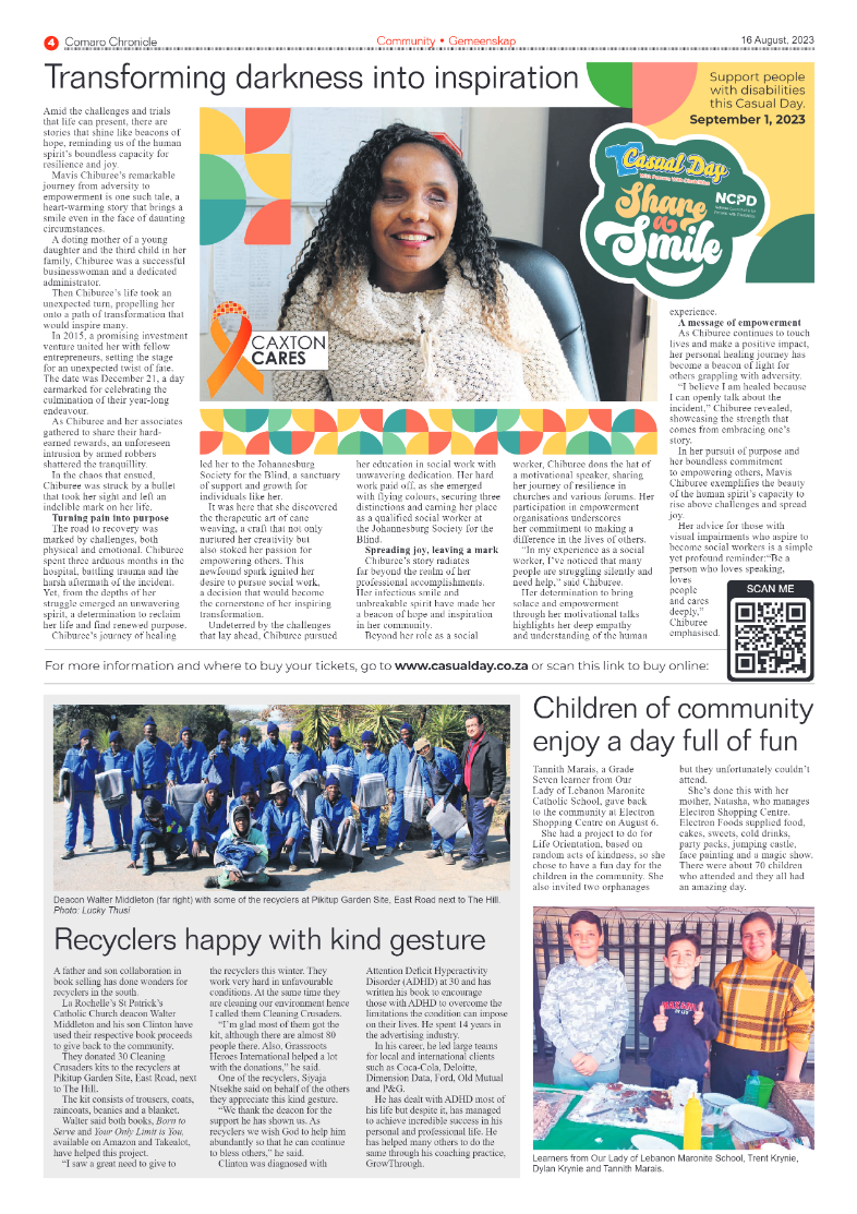 Comaro Chronicle 16 August 2023 page 4