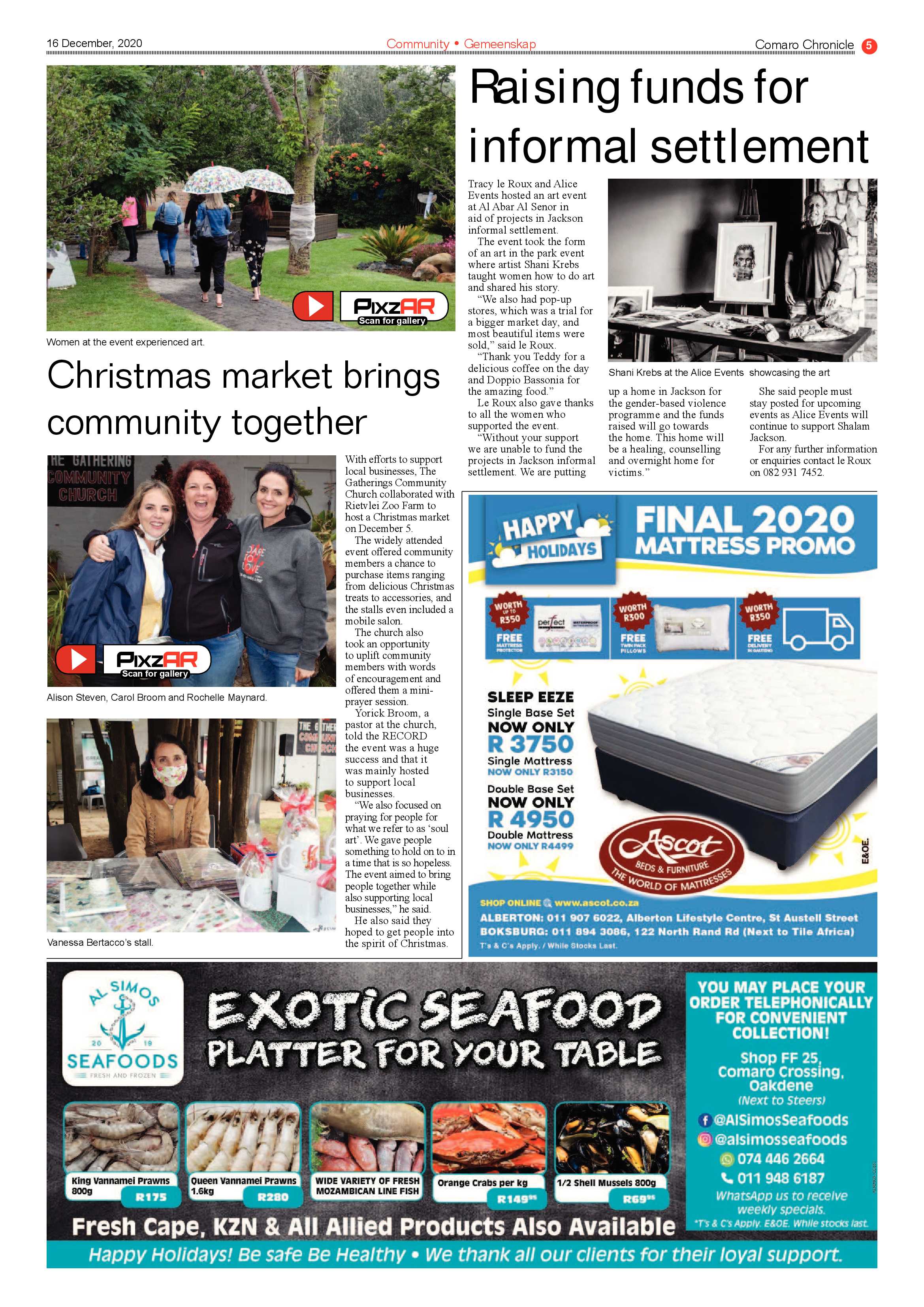 Comaro Chronicle 16 December  2020 page 5