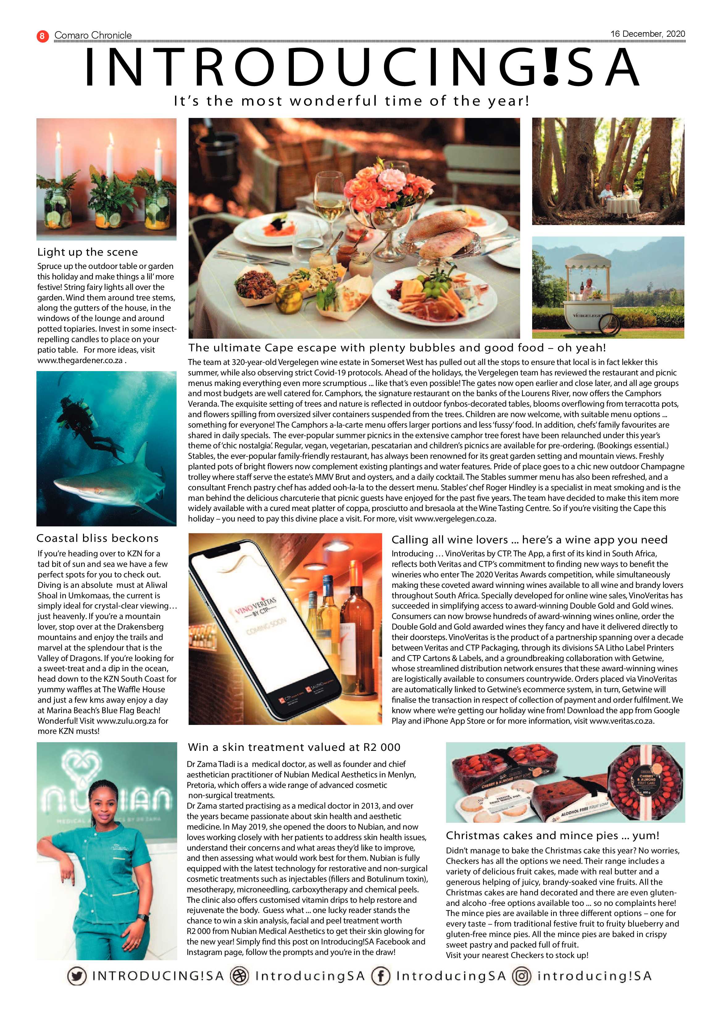 Comaro Chronicle 16 December  2020 page 8